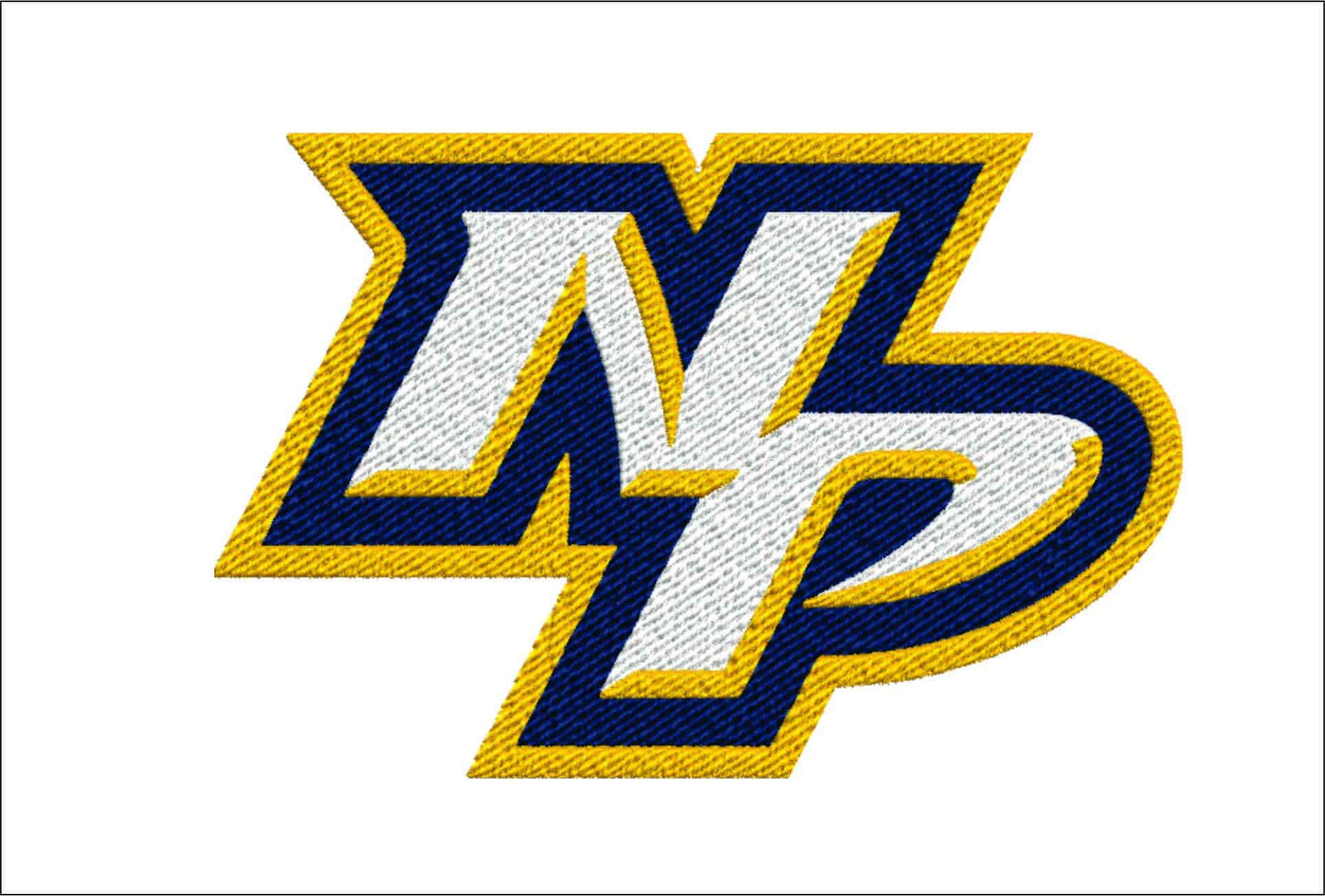 Nashville Predators Logo - Preds at Bridgestone Arena - embroidery machine pattern embroidery file - instant download in a frame