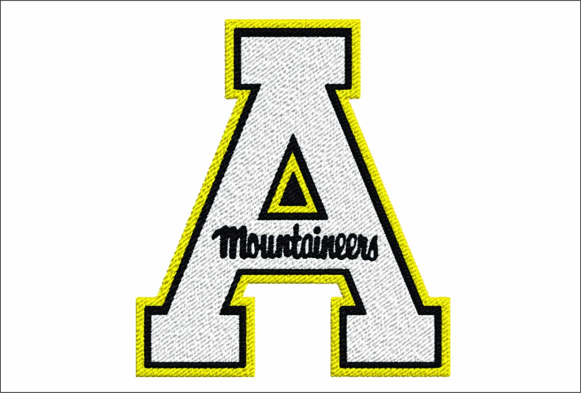 Appalachian State Mounties embroidery design - Appalachian State Mounties embroidery machine pattern embroidery file - instant download