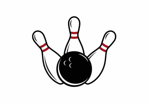 Bowling Ball And Pins embroidery design -Bowling Ball And pins embroidery machine pattern embroidery file - instant download — view 2