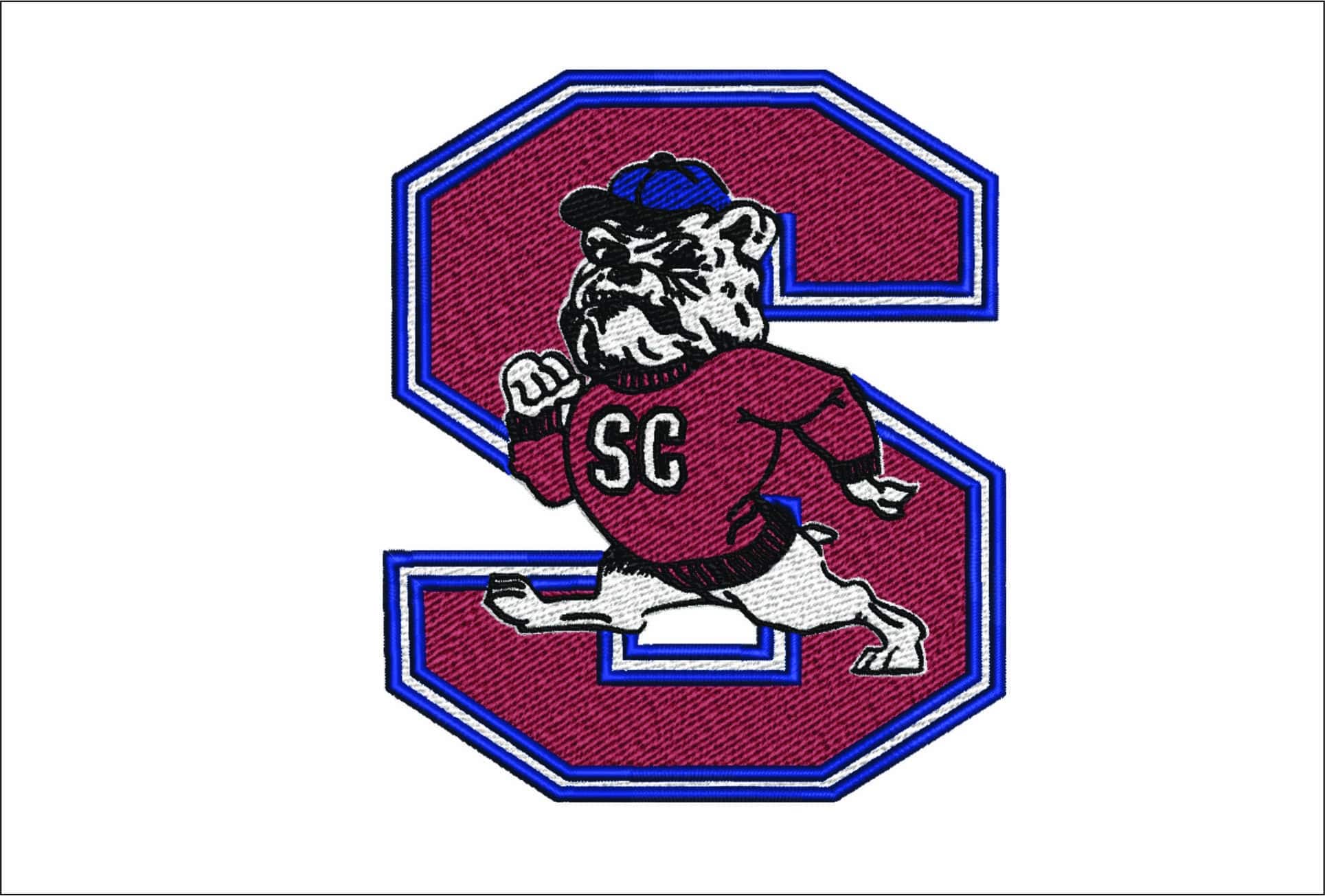 South Carolina State Bulldogs embroidery design - South Carolina State Bulldogs embroidery machine pattern embroidery file - instant download