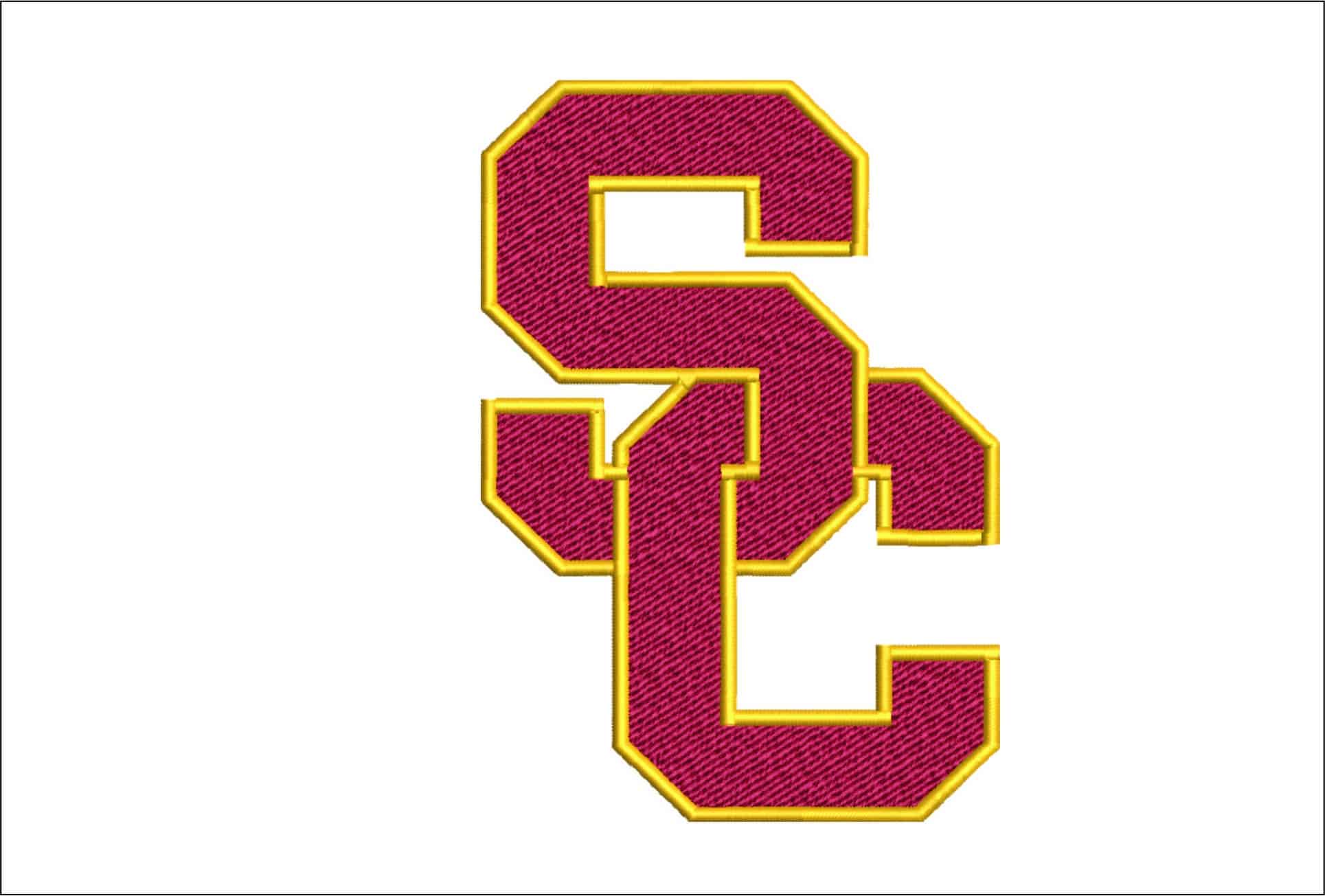 Southern California Trojans embroidery design - Southern California Trojans embroidery machine pattern embroidery file - instant download