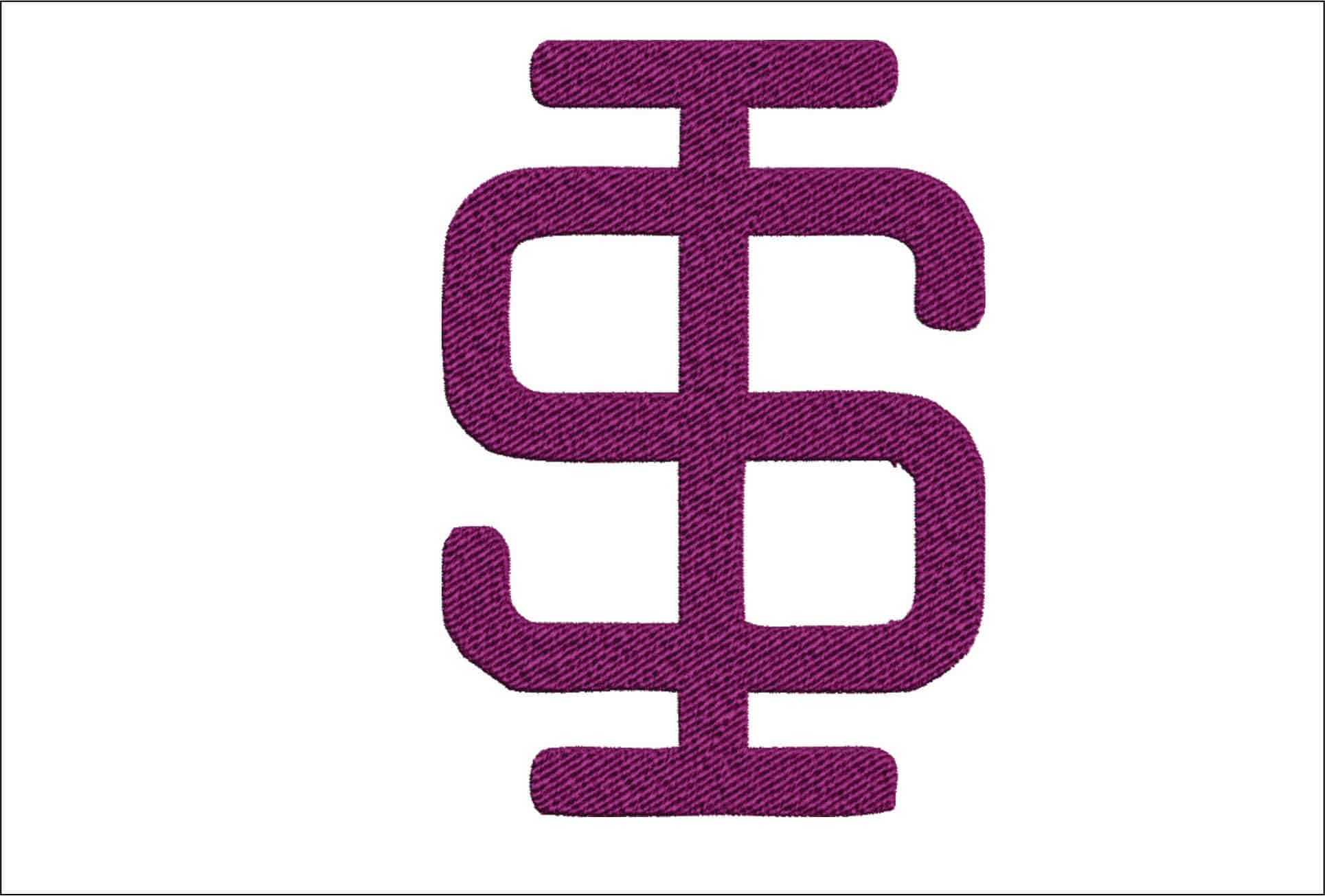 Southern Illinois Salukis Logo embroidery design - Southern Illinois Salukis Logo embroidery machine pattern embroidery file - instant download