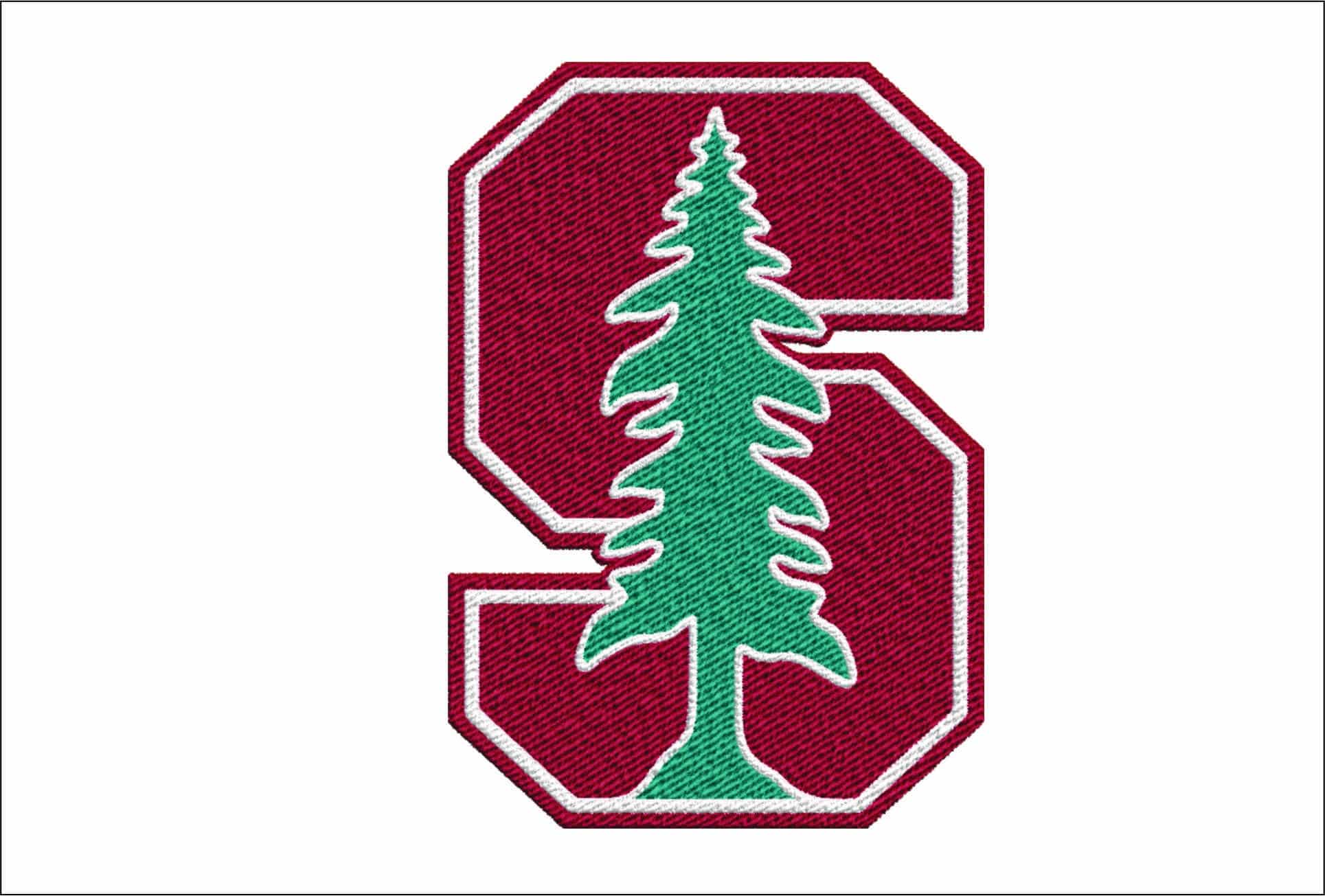 Stanford Cardinal Logo 2 embroidery design -Stanford Cardinal Logo 2 embroidery machine pattern embroidery file - instant download