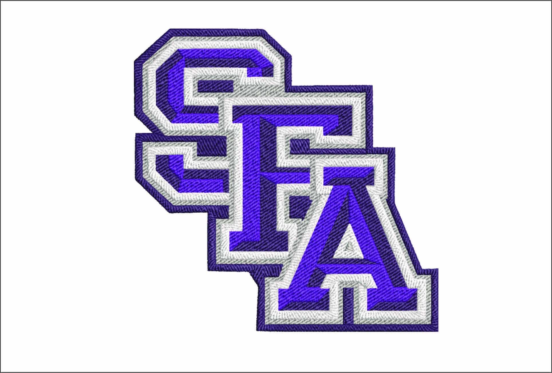 Stanford Cardinal Logo 3 embroidery design -Stanford Cardinal Logo 3 embroidery machine pattern embroidery file - instant download