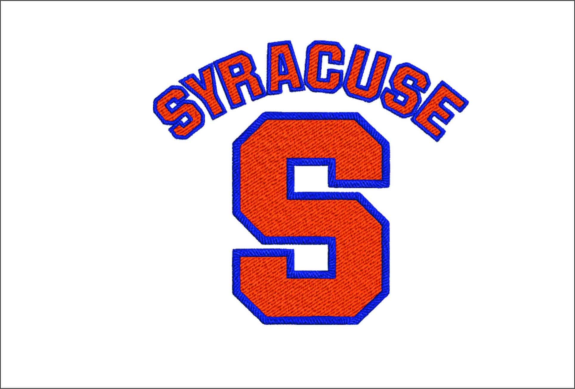 Syracuse Orange Logo 2006  embroidery design -Syracuse Orange Logo 2006 embroidery machine pattern embroidery file - instant download