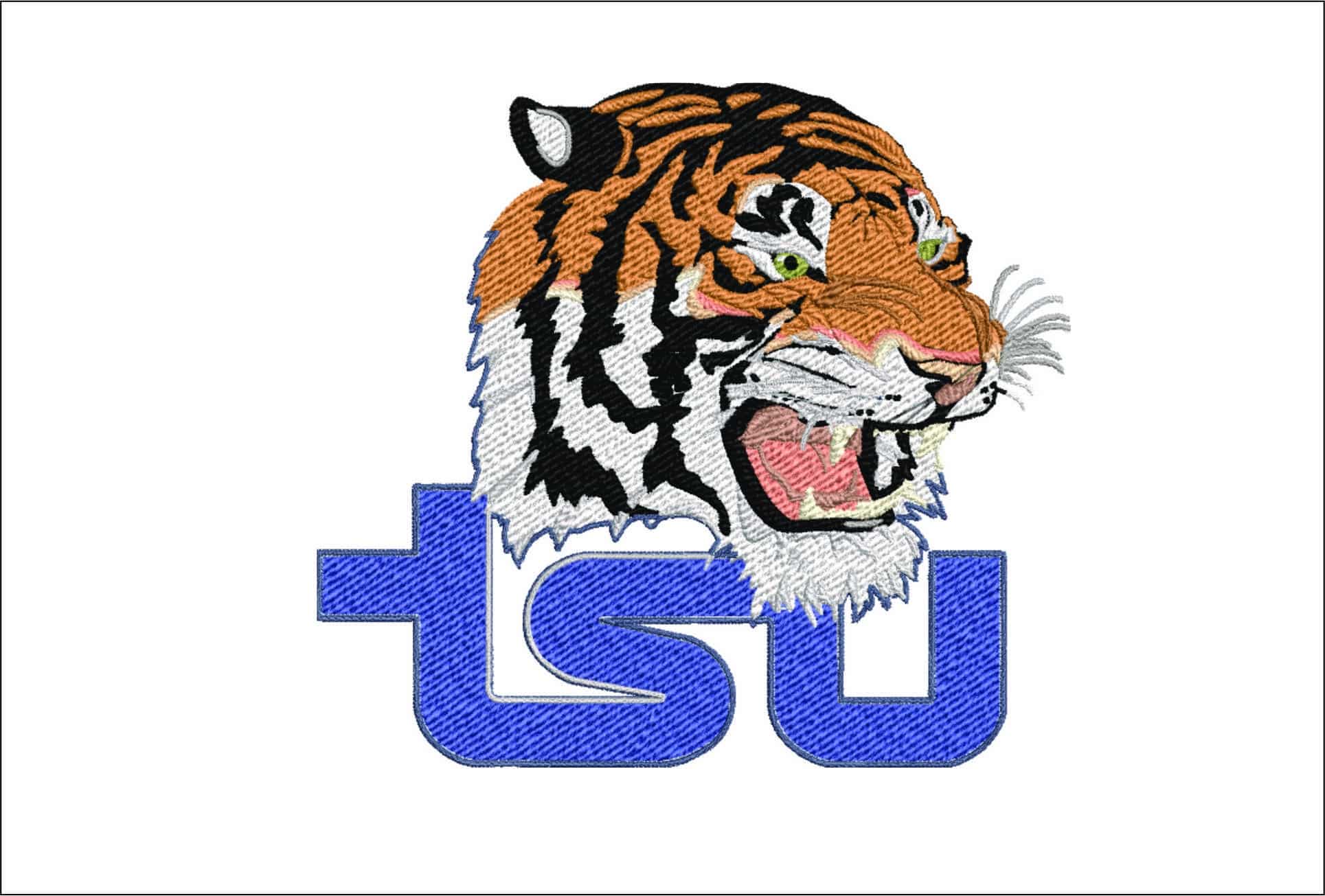 Tennessee State Tigers Logo 2004 embroidery design -Tennessee State Tigers  Logo 2004 embroidery machine pattern embroidery file - instant download