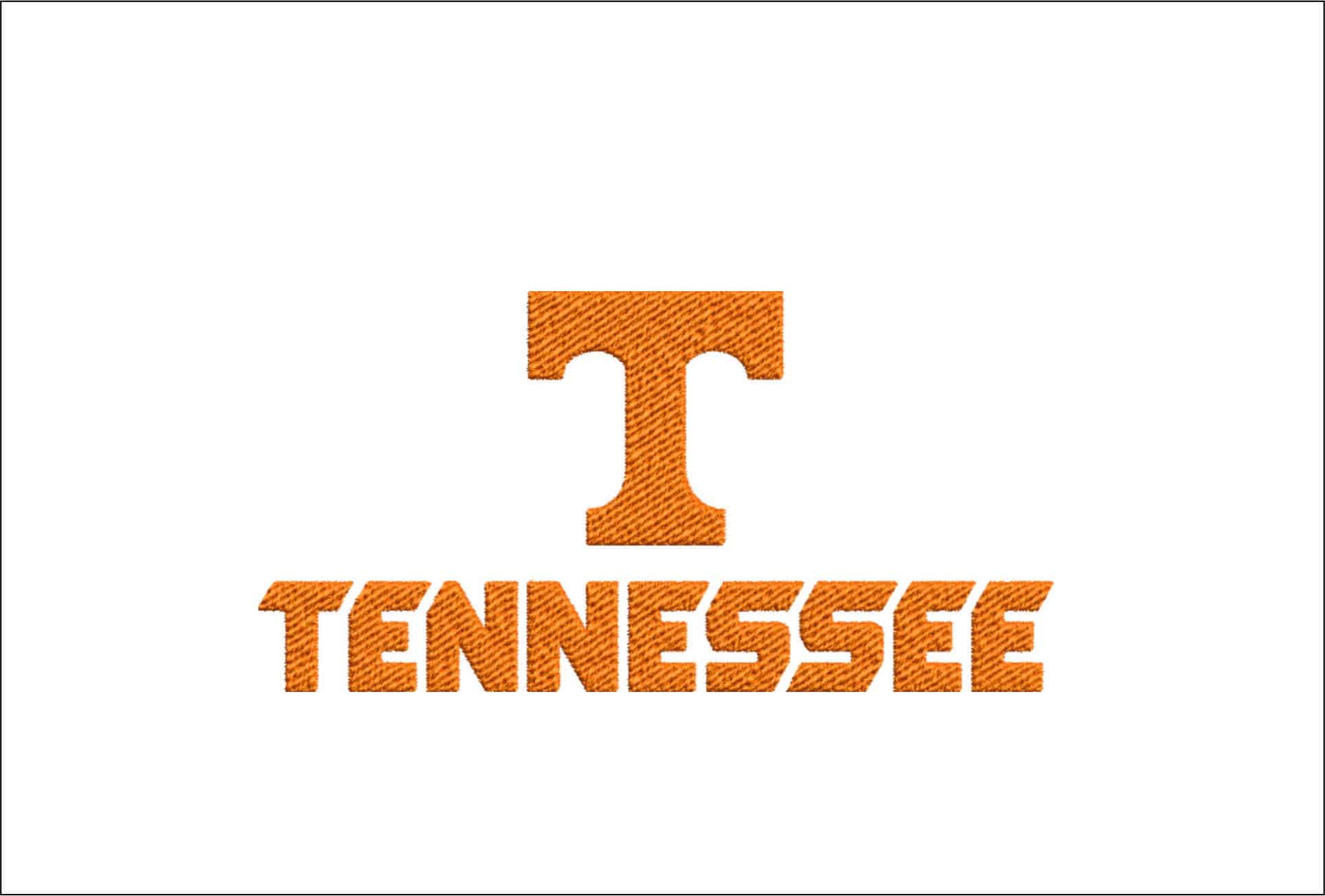 Tennessee Volunteers logo 1967 embroidery design -Tennessee Volunteers Logo 1967 embroidery machine pattern embroidery file - instant download