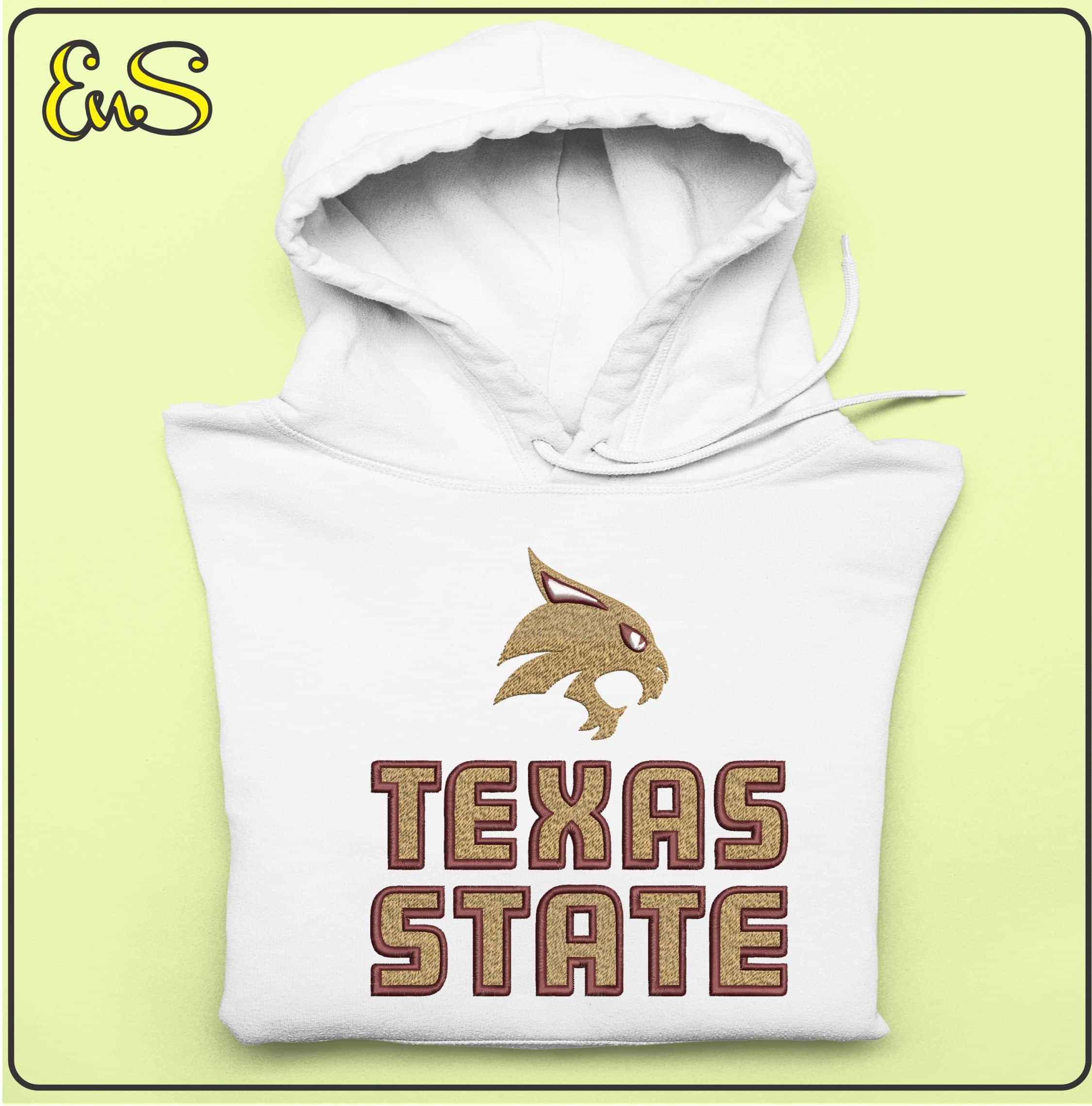 Texas State Bobcats embroidery design -Texas State Bobcats embroidery machine pattern embroidery file - instant download — view 4