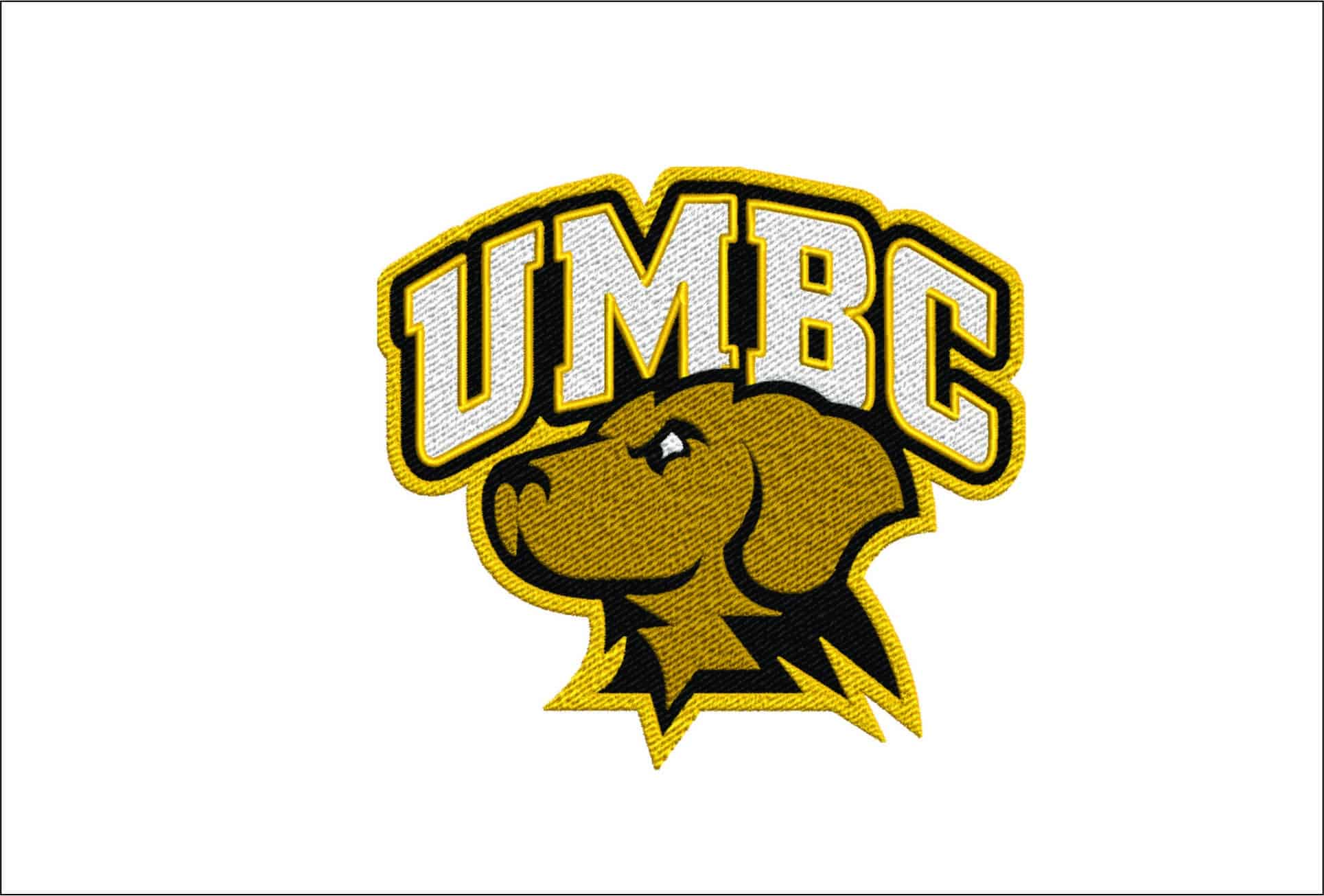 UMBC Retrievers logo embroidery design -UMBC Retrievers logo embroidery machine pattern embroidery file - instant download