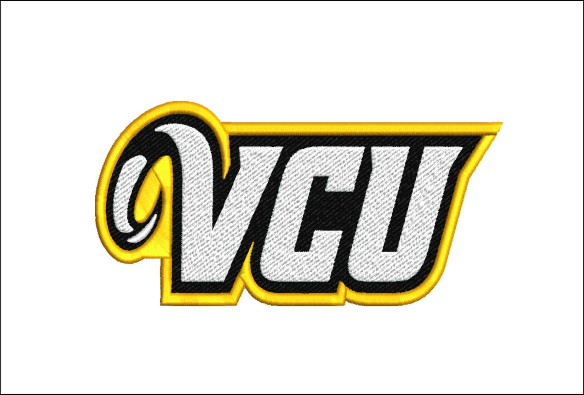 Virginia Commonwealth Rams logo embroidery design - Sports Backers Stadium- Logo  embroidery machine pattern embroidery file - instant download