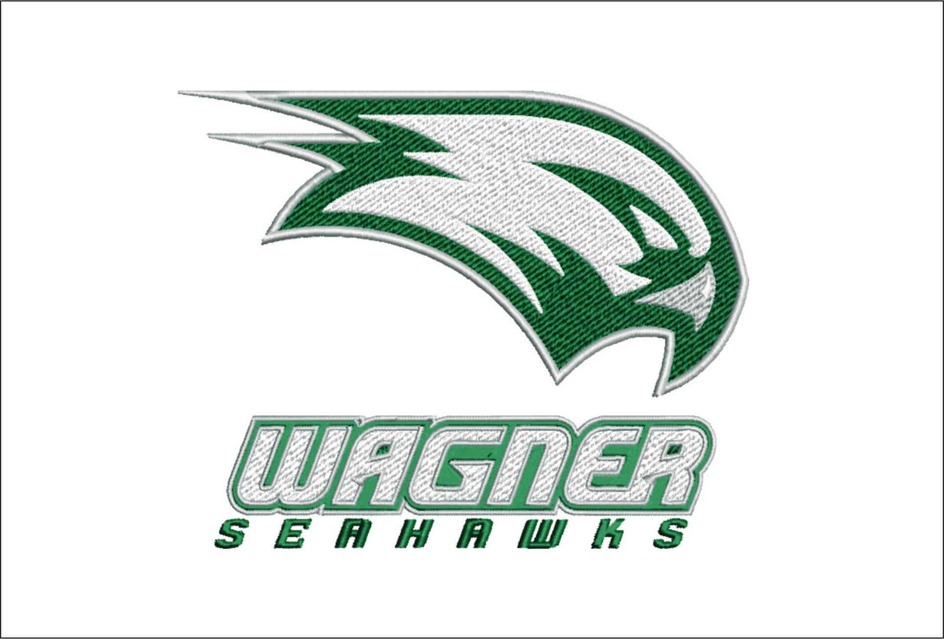 Wagner Seahawks logo embroidery design - Wagner College Stadium - Logo  embroidery machine pattern embroidery file - instant download