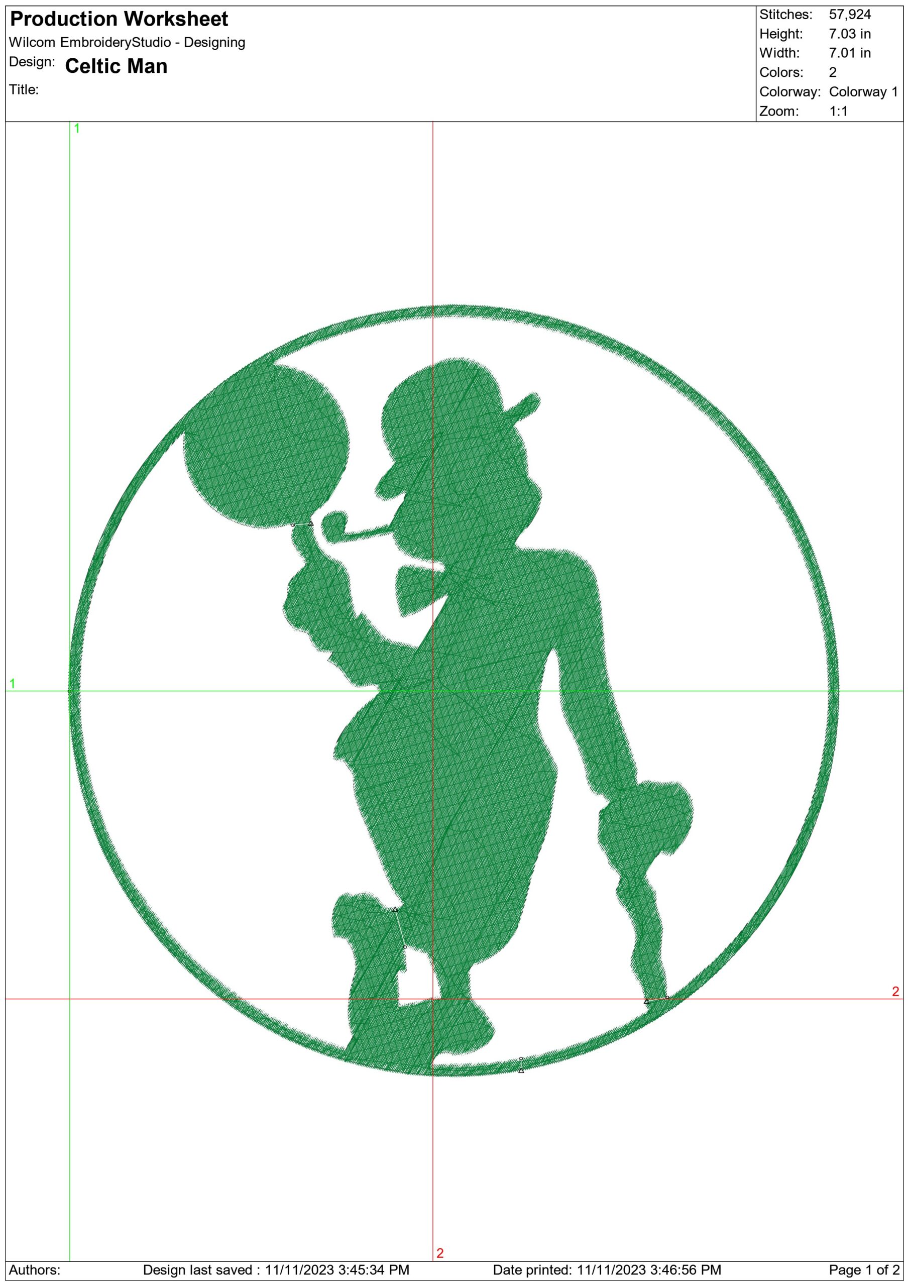 Boston Celtics Man NBA Logo  embroidery design - TD Garden Arena- embroidery  machine pattern embroidery file - instant download — view 2