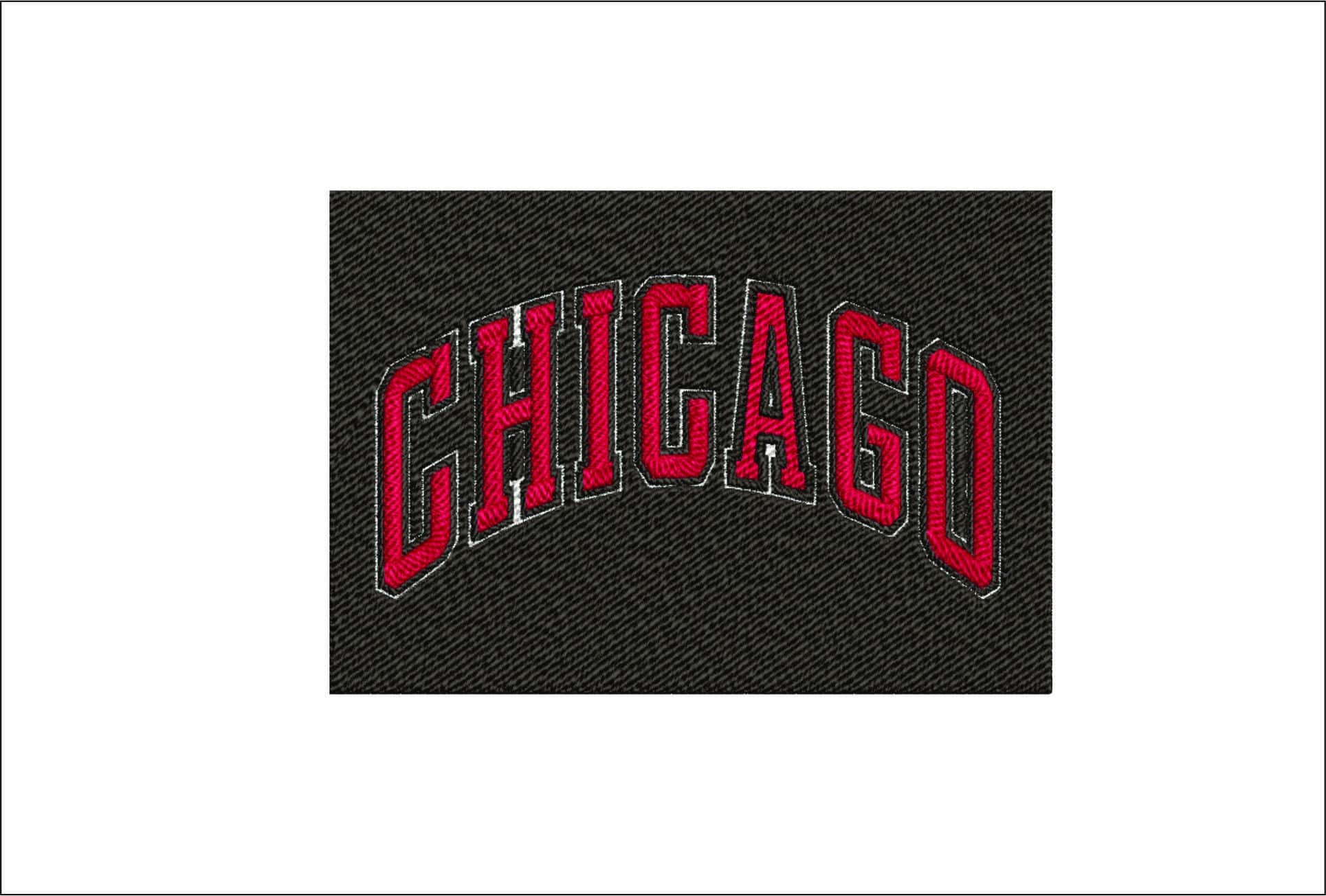 Chicago Bulls NBA Logo  embroidery design - United Center Arena- embroidery  machine pattern embroidery file - instant download