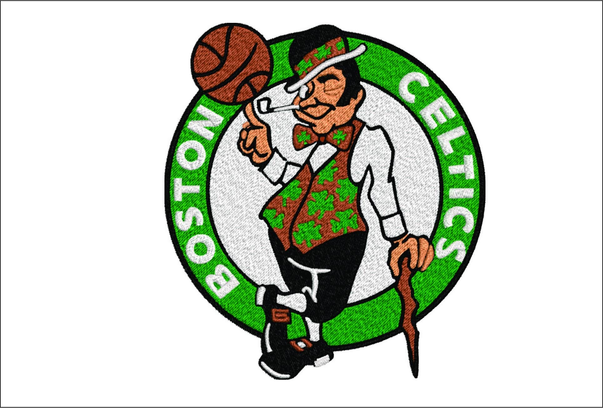 Boston Celtics NBA Logo Tatami embroidery design - TD Garden Arena- embroidery  machine pattern embroidery file - instant download