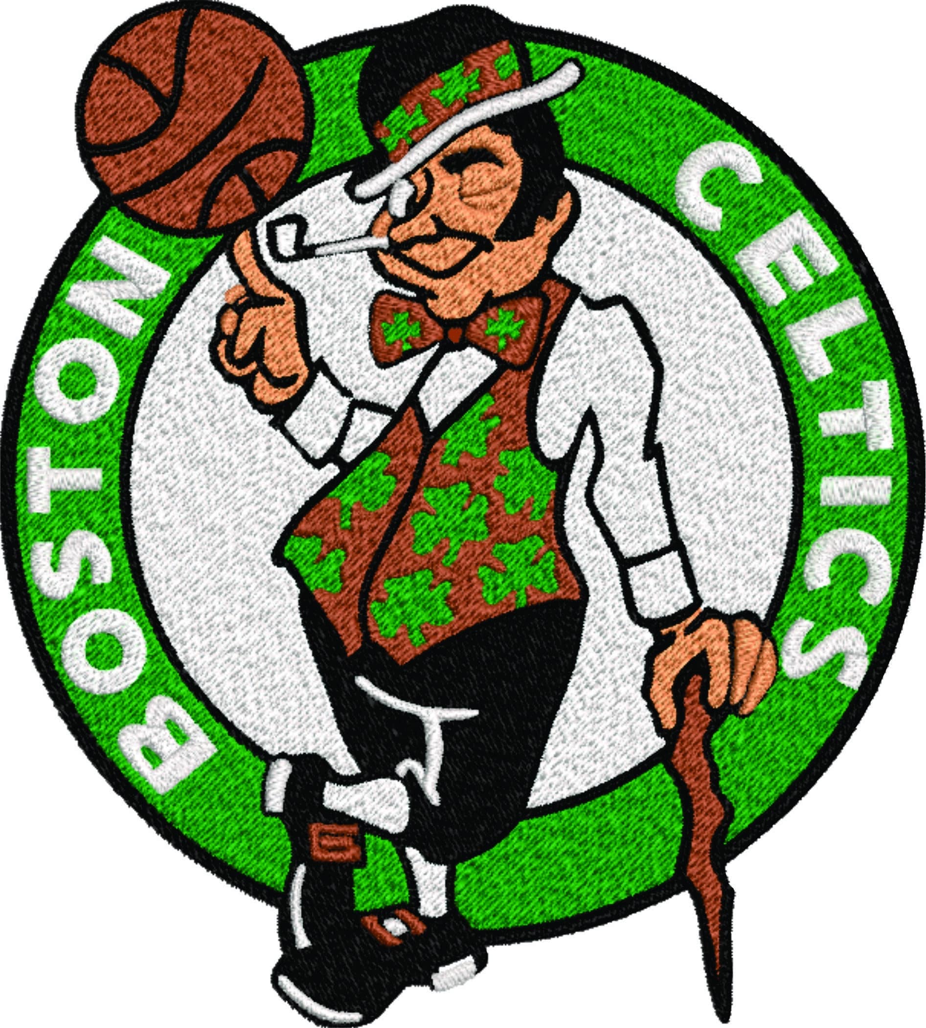 Boston Celtics NBA Logo Tatami embroidery design - TD Garden Arena- embroidery  machine pattern embroidery file - instant download — view 3
