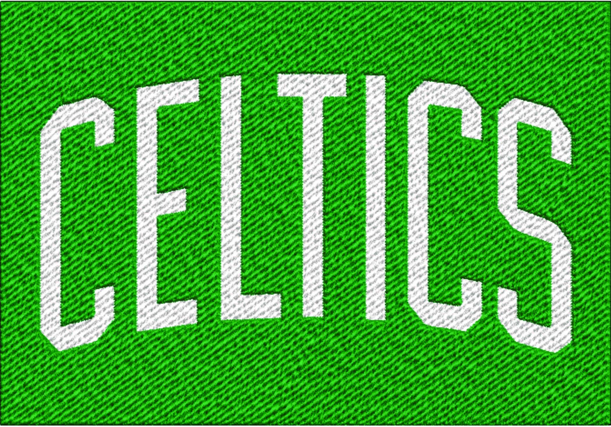 Boston Celtics NBA Logo  embroidery design - TD Garden Arena- embroidery  machine pattern embroidery file - instant download — view 2