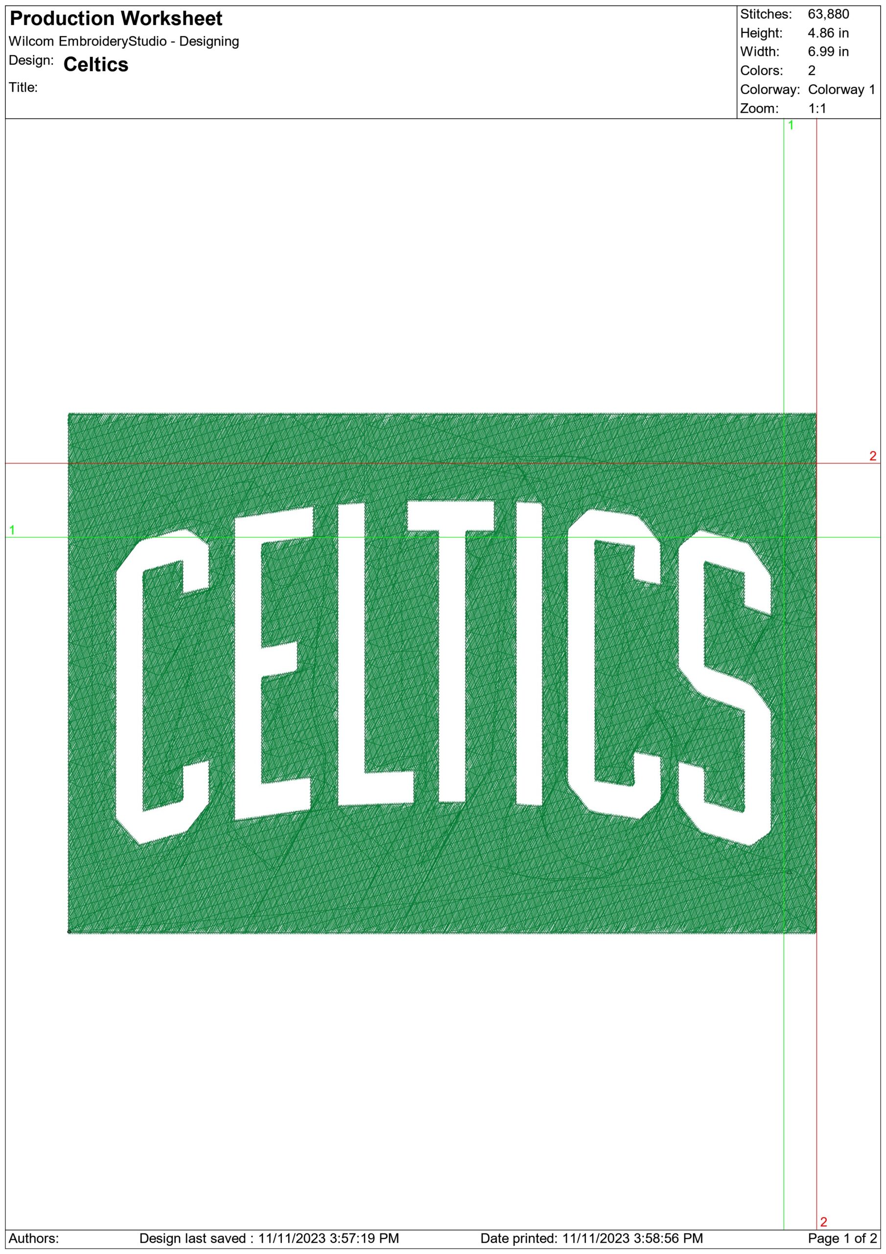 Boston Celtics NBA Logo  embroidery design - TD Garden Arena- embroidery  machine pattern embroidery file - instant download — view 3