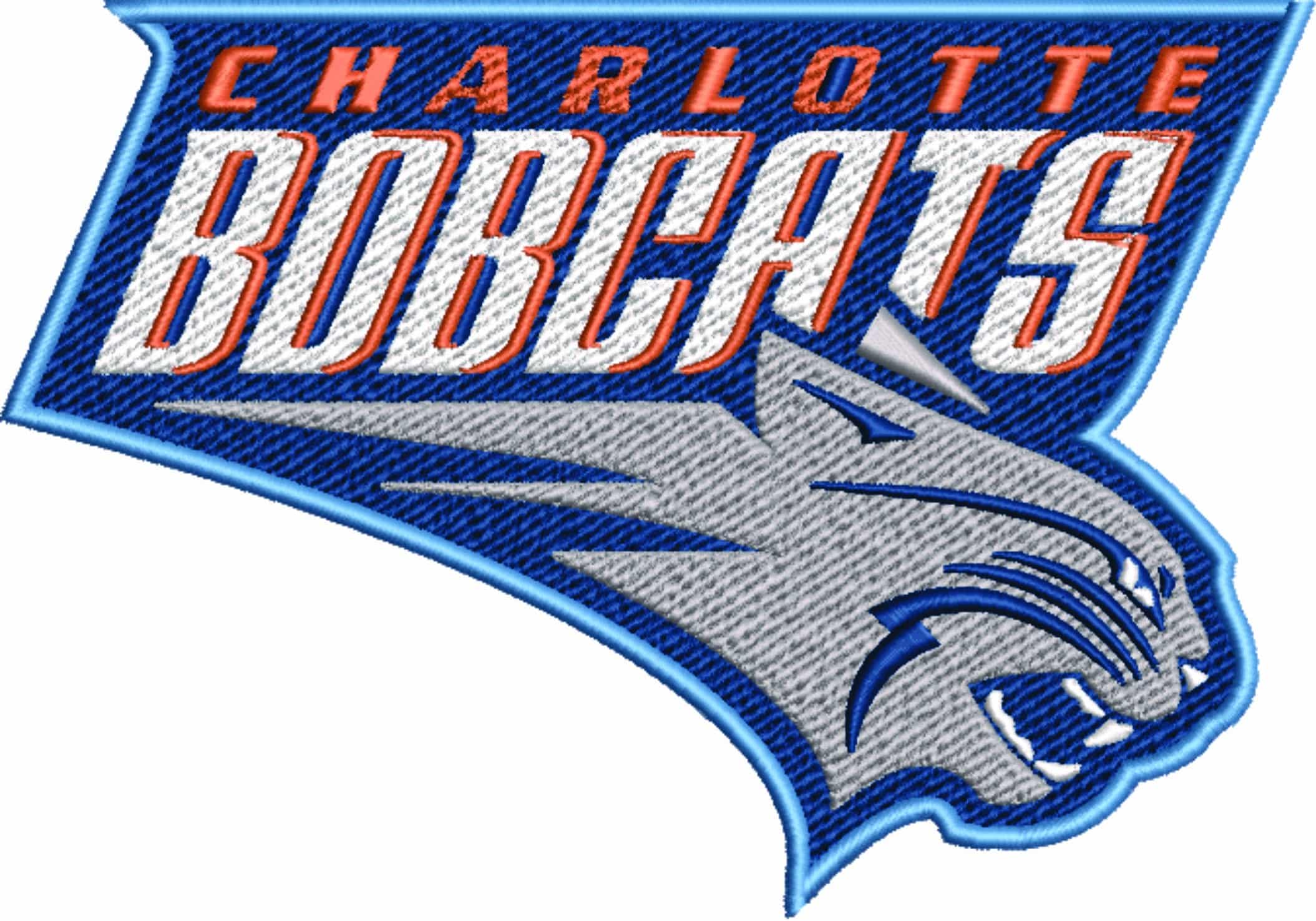 Charlotte Bobcats NBA Logo  embroidery design - Spectrum Center Arena- embroidery  machine pattern embroidery file - instant download — view 2