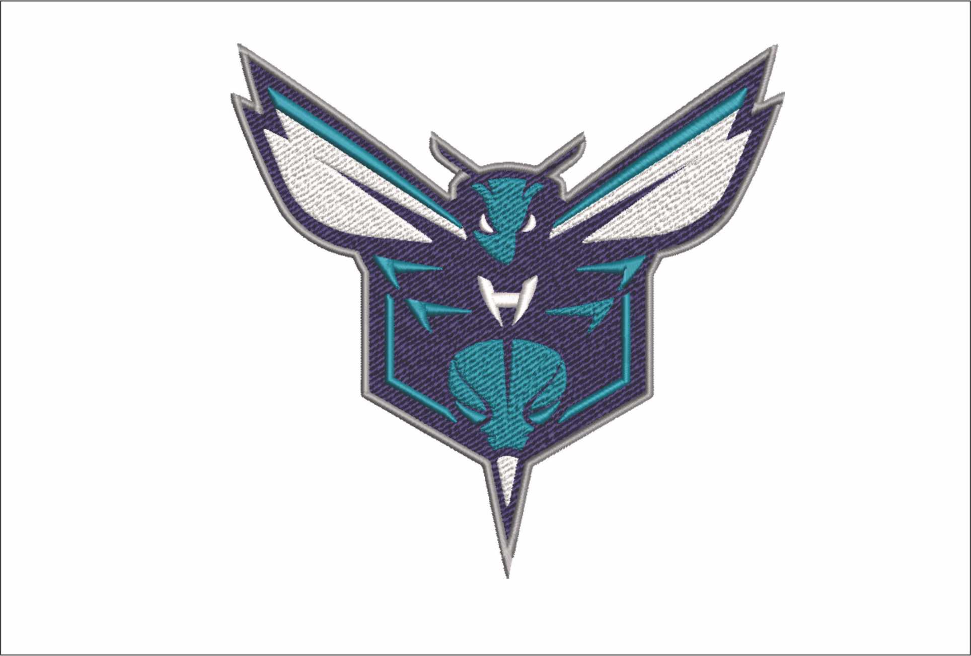 Charlotte Hornet NBA Logo  embroidery design - Spectrum Center Arena- embroidery  machine pattern embroidery file - instant download