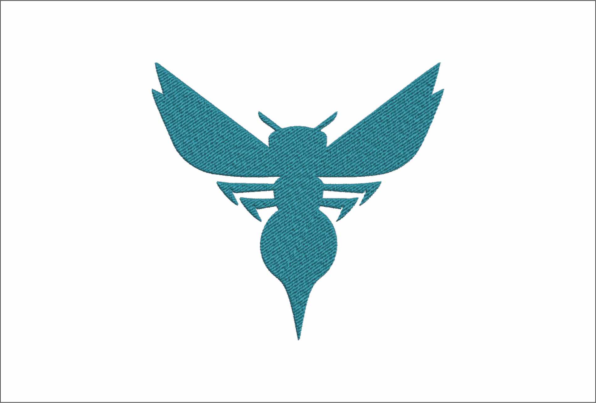 Charlotte Hornet Plain NBA Logo  embroidery design - Spectrum Center Arena- embroidery  machine pattern embroidery file - instant download