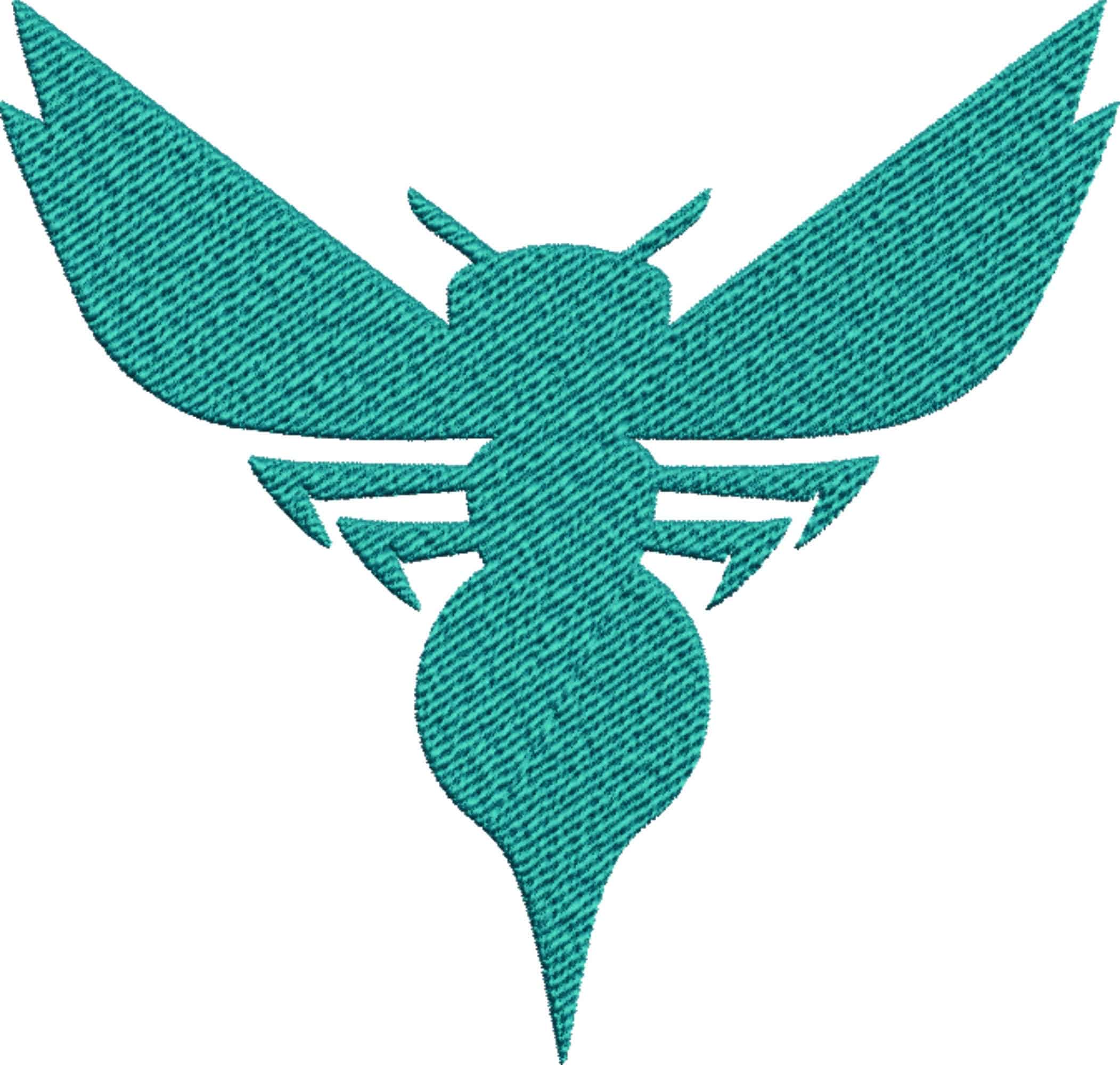Charlotte Hornet Plain NBA Logo  embroidery design - Spectrum Center Arena- embroidery  machine pattern embroidery file - instant download — view 2