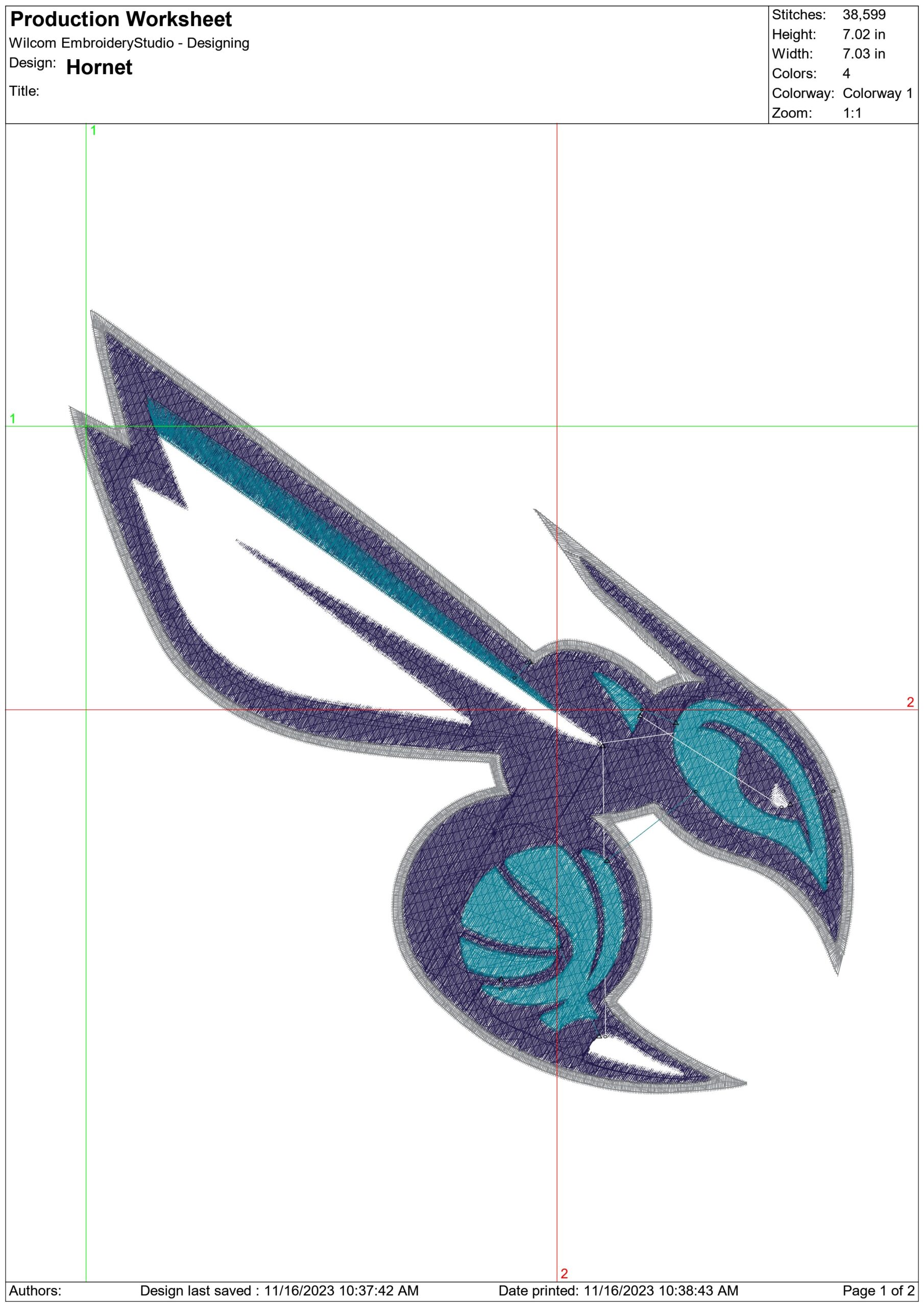 Charlotte Hornets 2015 NBA Logo  embroidery design - Spectrum Center Arena- embroidery  machine pattern embroidery file - instant download — view 3