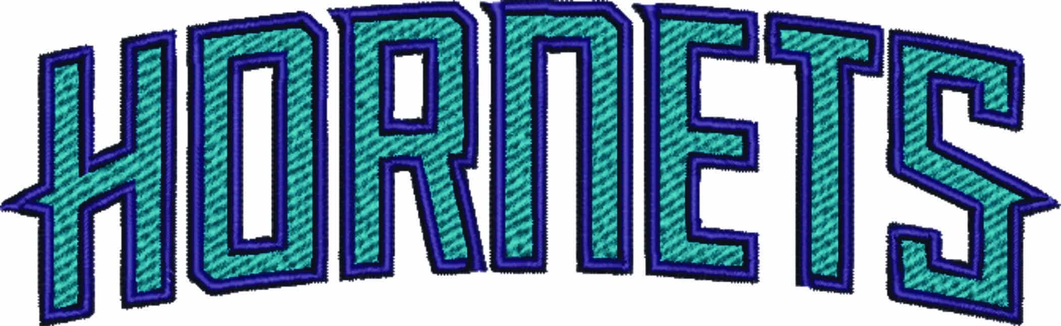 Hornets Fonts NBA Logo  embroidery design -Spectrum Center Arena- embroidery  machine pattern embroidery file - instant download — view 2