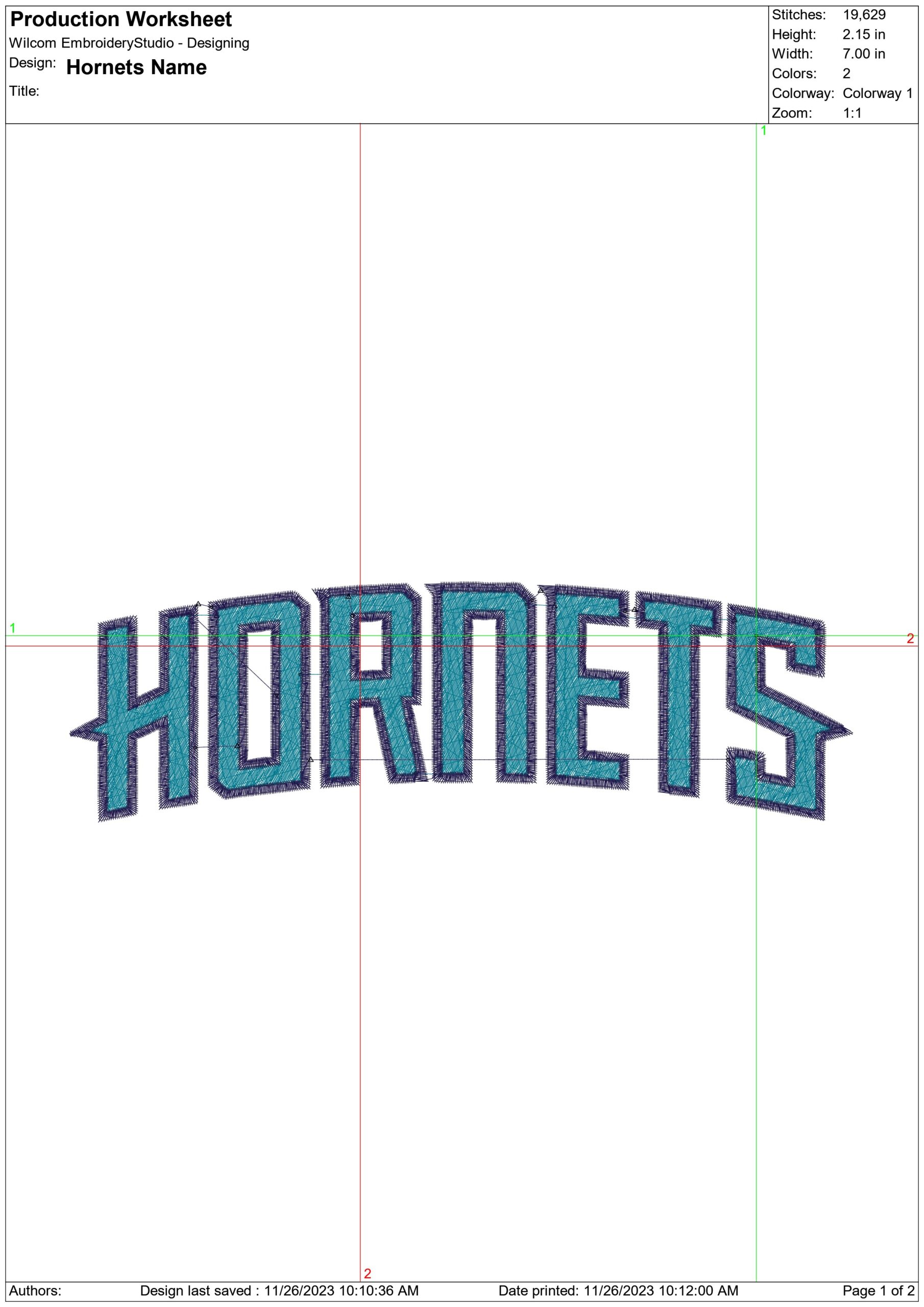 Hornets Fonts NBA Logo  embroidery design -Spectrum Center Arena- embroidery  machine pattern embroidery file - instant download — view 3