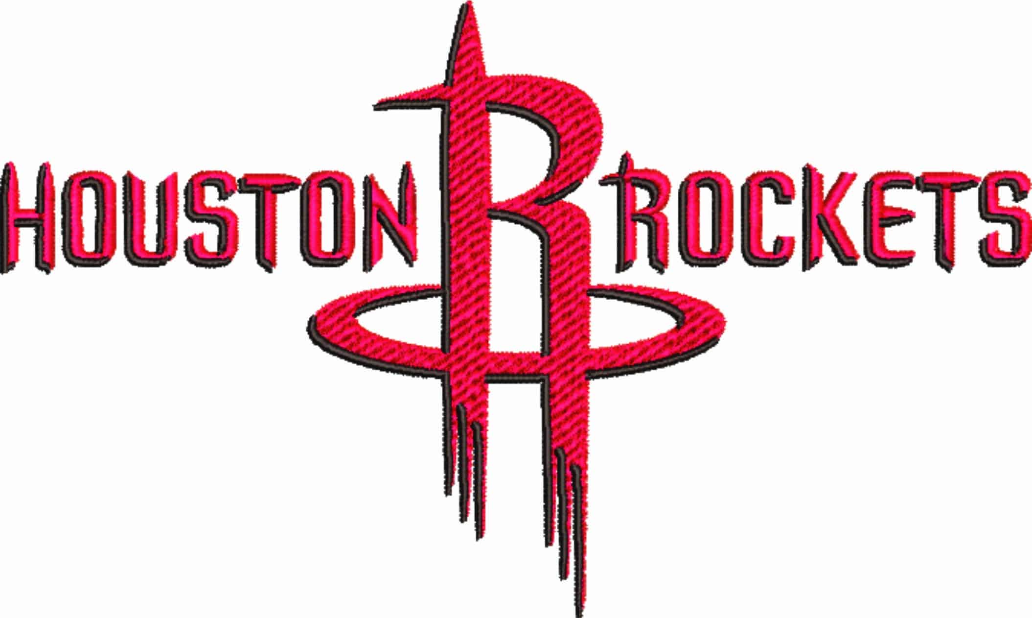 Houston Rockets 2003 NBA Logo  embroidery design -Toyota Center Arena- embroidery  machine pattern embroidery file - instant download — view 2