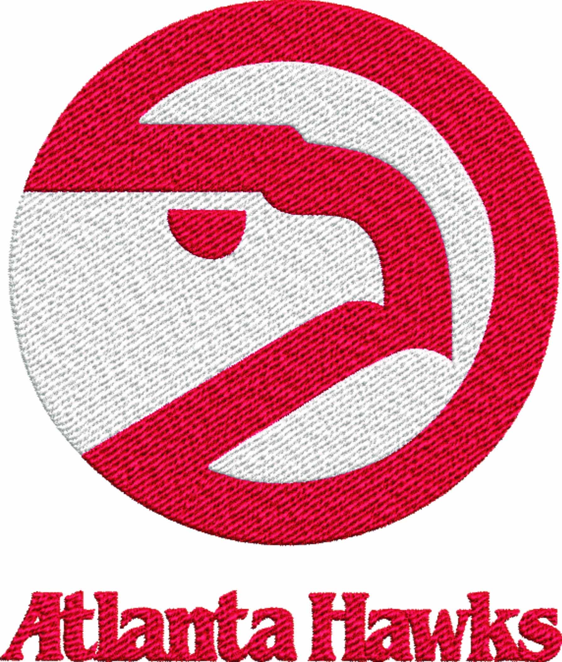 Atlanta Hawks  NBA Logo  embroidery design -State Farm Arena- embroidery  machine pattern embroidery file - instant download — view 2