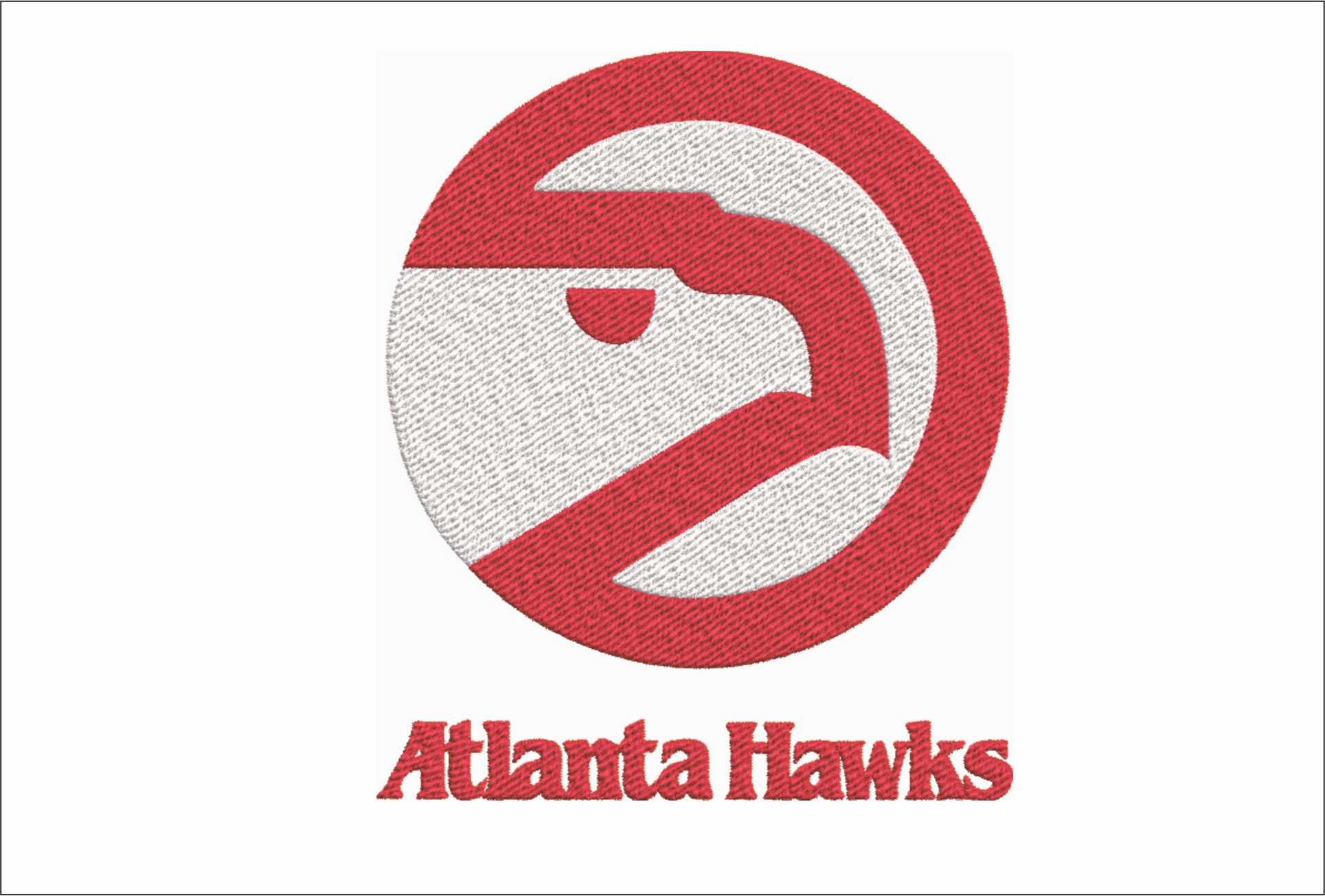 Atlanta Hawks  NBA Logo  embroidery design -State Farm Arena- embroidery  machine pattern embroidery file - instant download