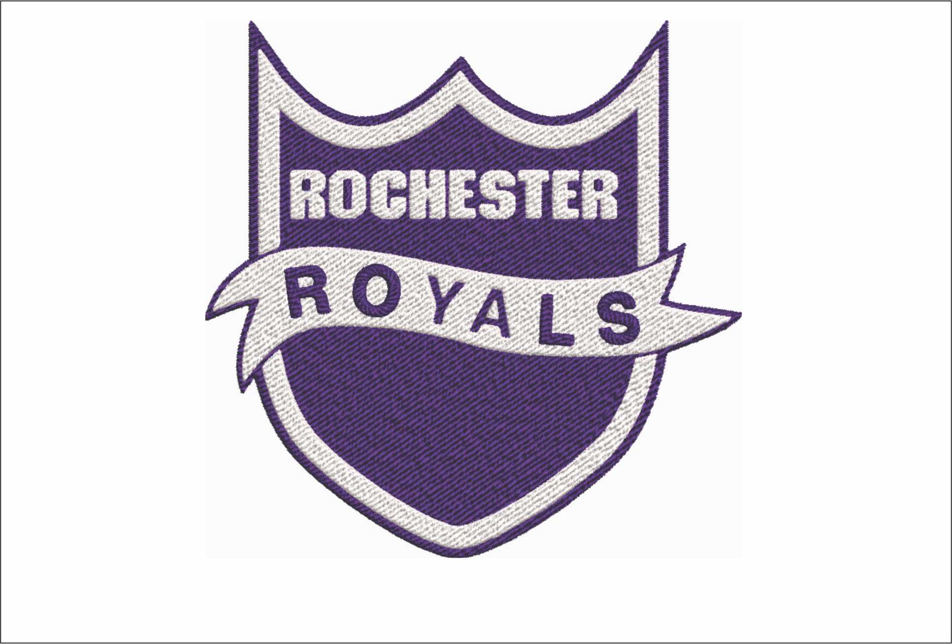 Rochester Royals NBA Logo  embroidery design -Edgerton Park Arena- embroidery  machine pattern embroidery file - instant download