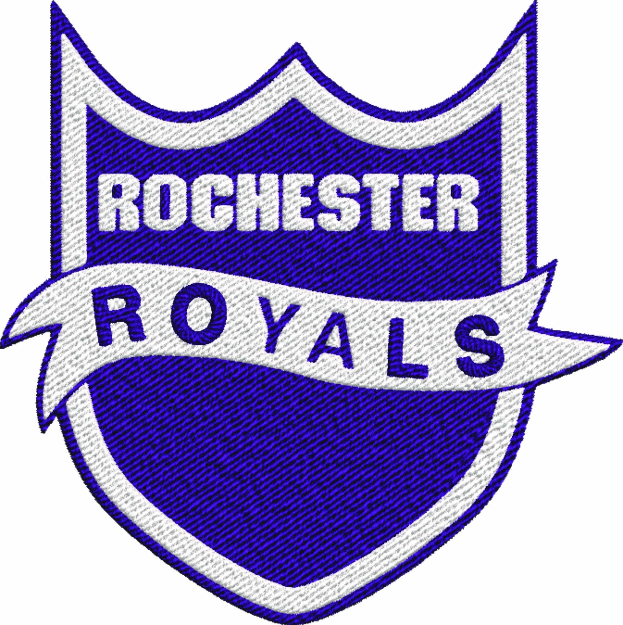 Rochester Royals NBA Logo  embroidery design -Edgerton Park Arena- embroidery  machine pattern embroidery file - instant download — view 2