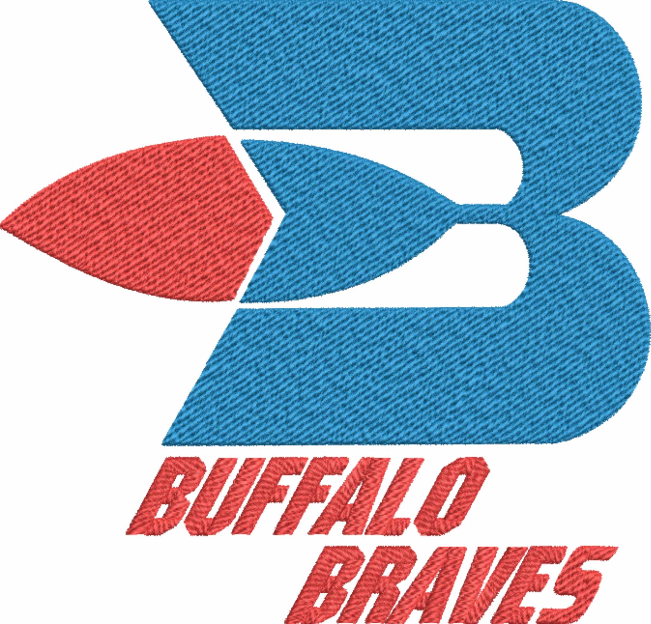 Buffalo Braves NBA Logo  embroidery design -Buffalo Memorial Auditorium Arena- embroidery  machine pattern embroidery file - instant download — view 2