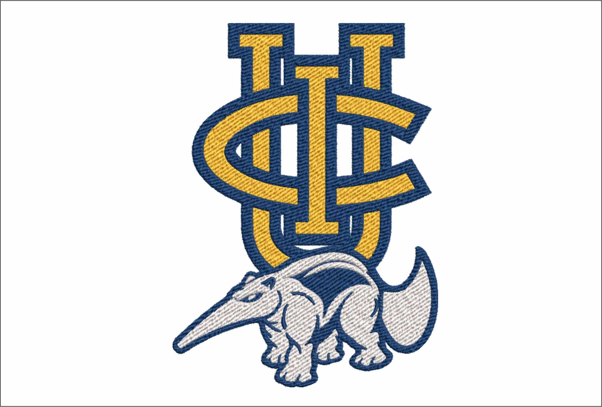UC Irvine Anteaters 1998 NBA Logo  embroidery design -Bren Events Center Arena- embroidery  machine pattern embroidery file - instant download