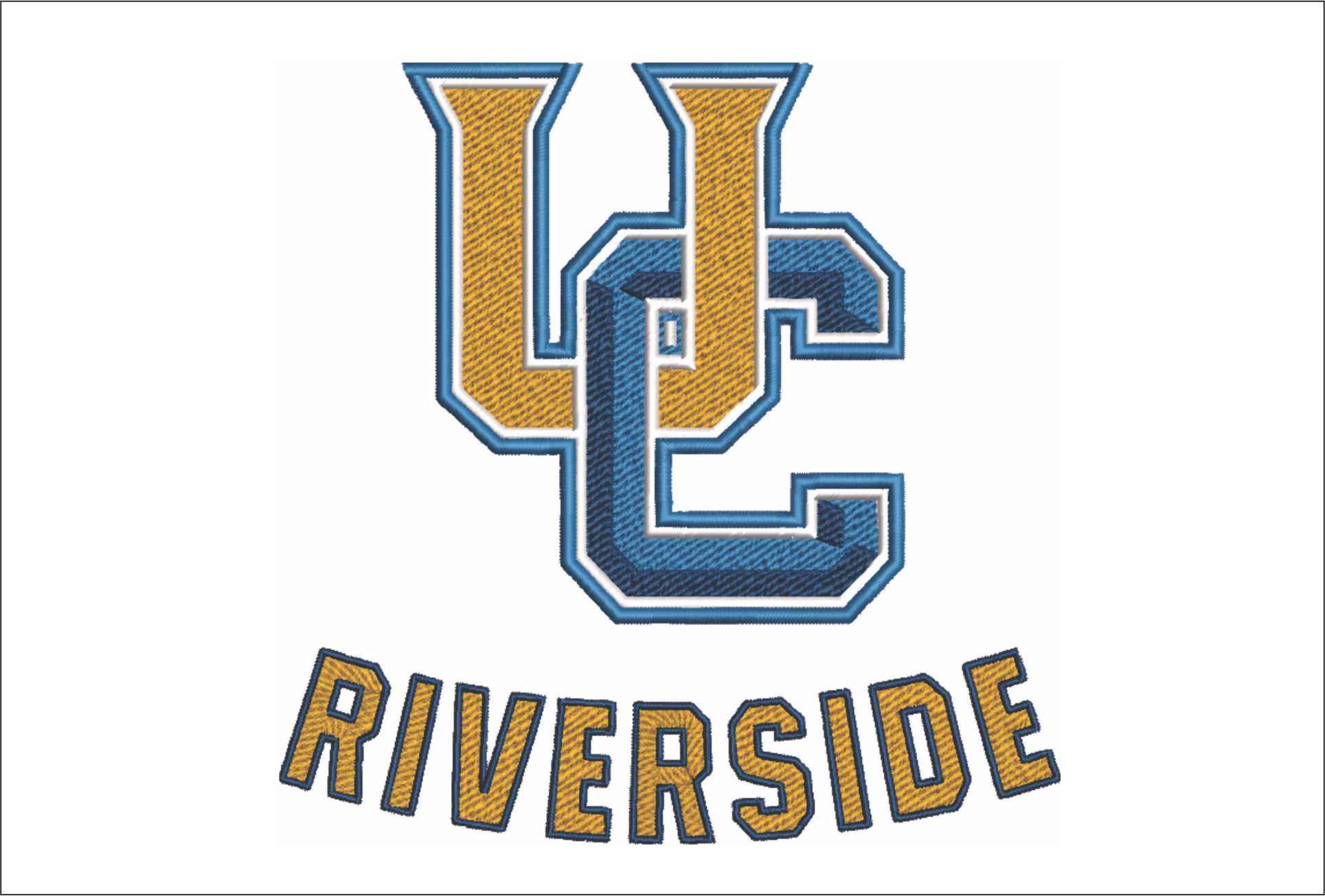 UC Riverside Highlanders NBA Logo  embroidery design -Student Recreation Center Arena- embroidery  machine pattern embroidery file - instant download