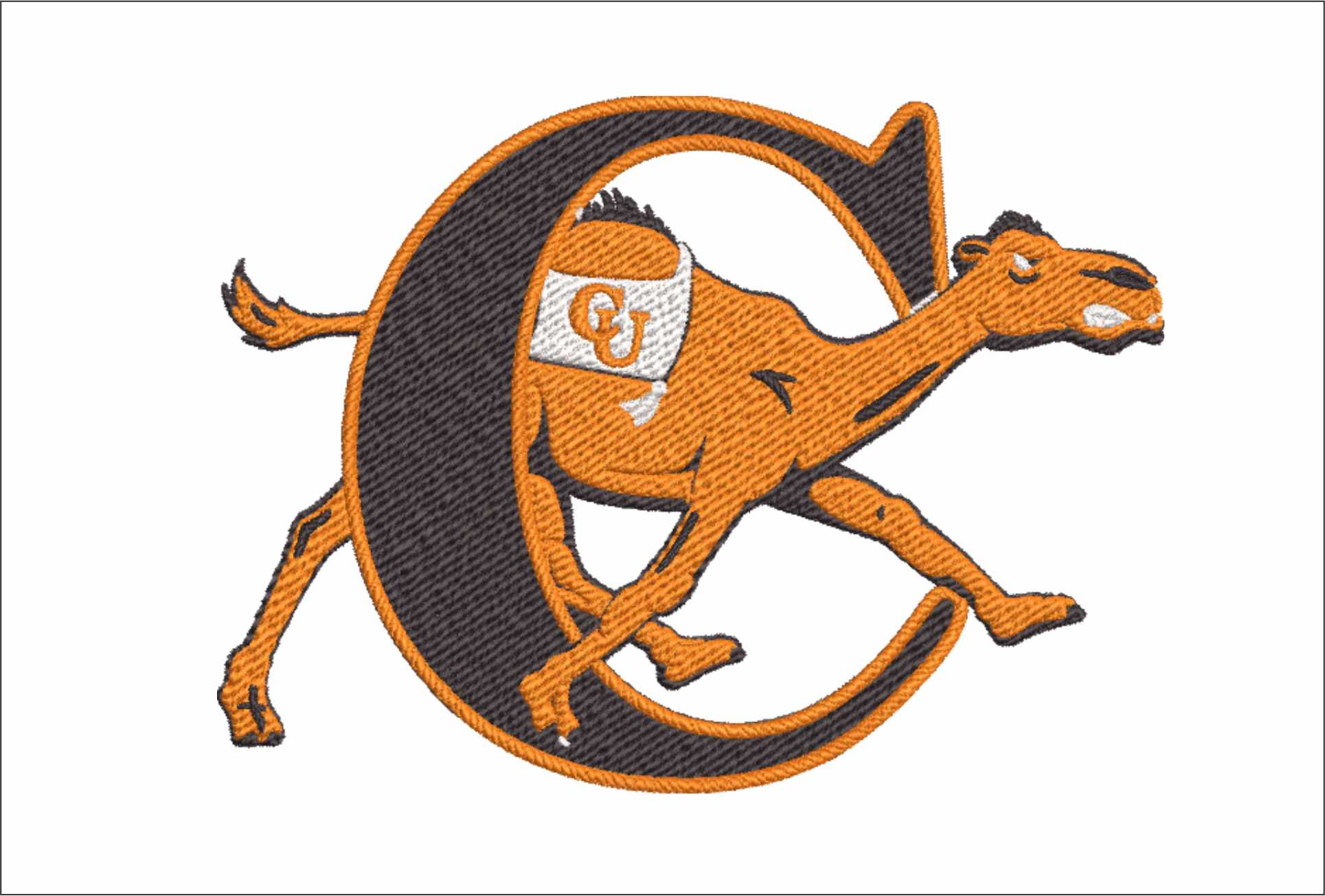 Campbell Fighting Camels NBA Logo  embroidery design -John W.Pope Jr. Convocation Center Arena- embroidery  machine pattern embroidery file - instant download