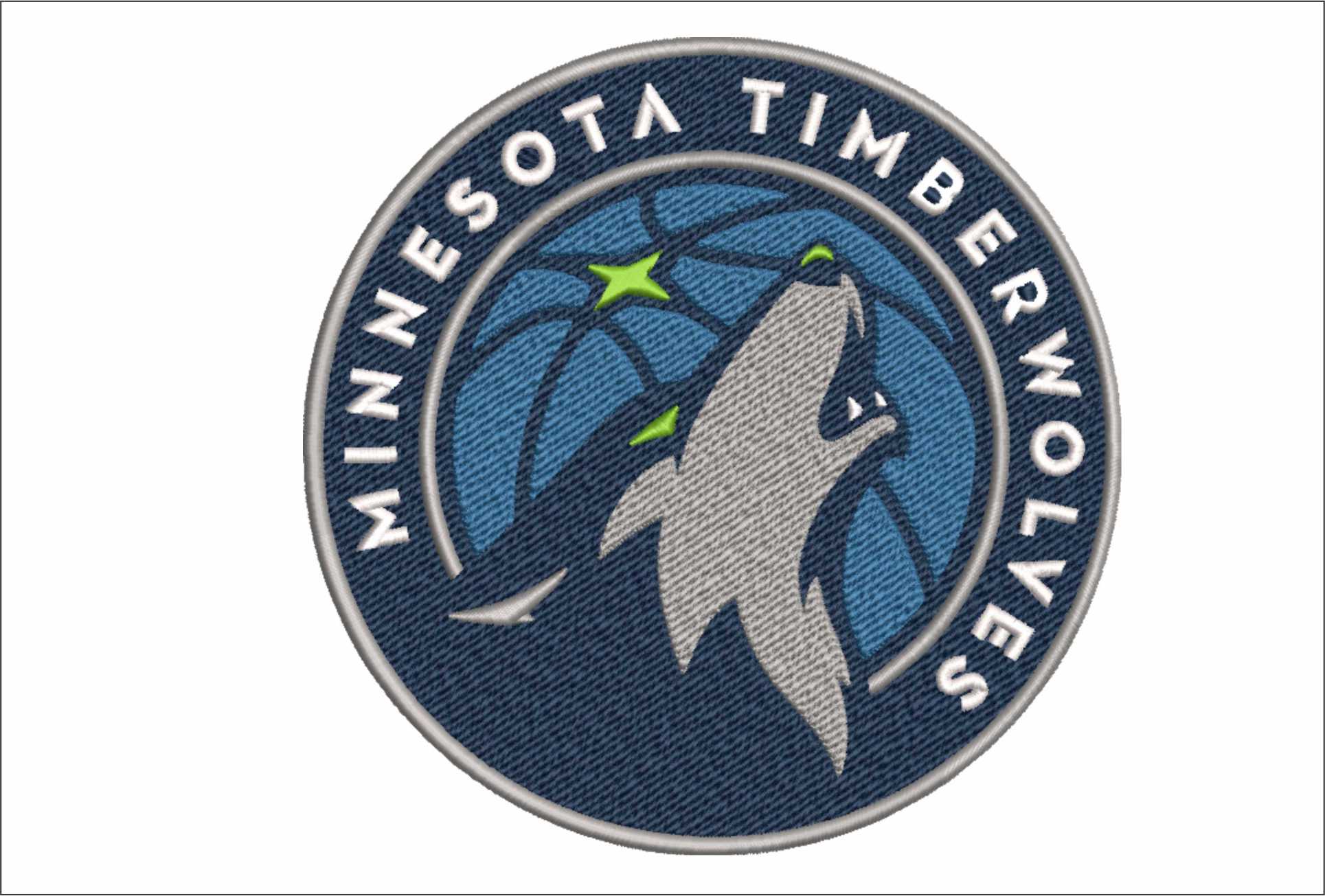 Minnesota Timberwolves NBA Logo  embroidery design -Target Center Arena- embroidery  machine pattern embroidery file - instant download