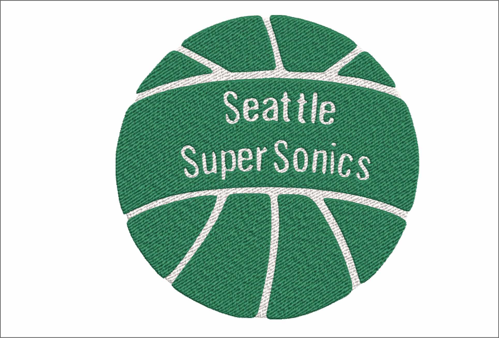 Oklahoma City Thunder 1970 NBA Logo  embroidery design -Paycom Center Arena- embroidery  machine pattern embroidery file - instant download