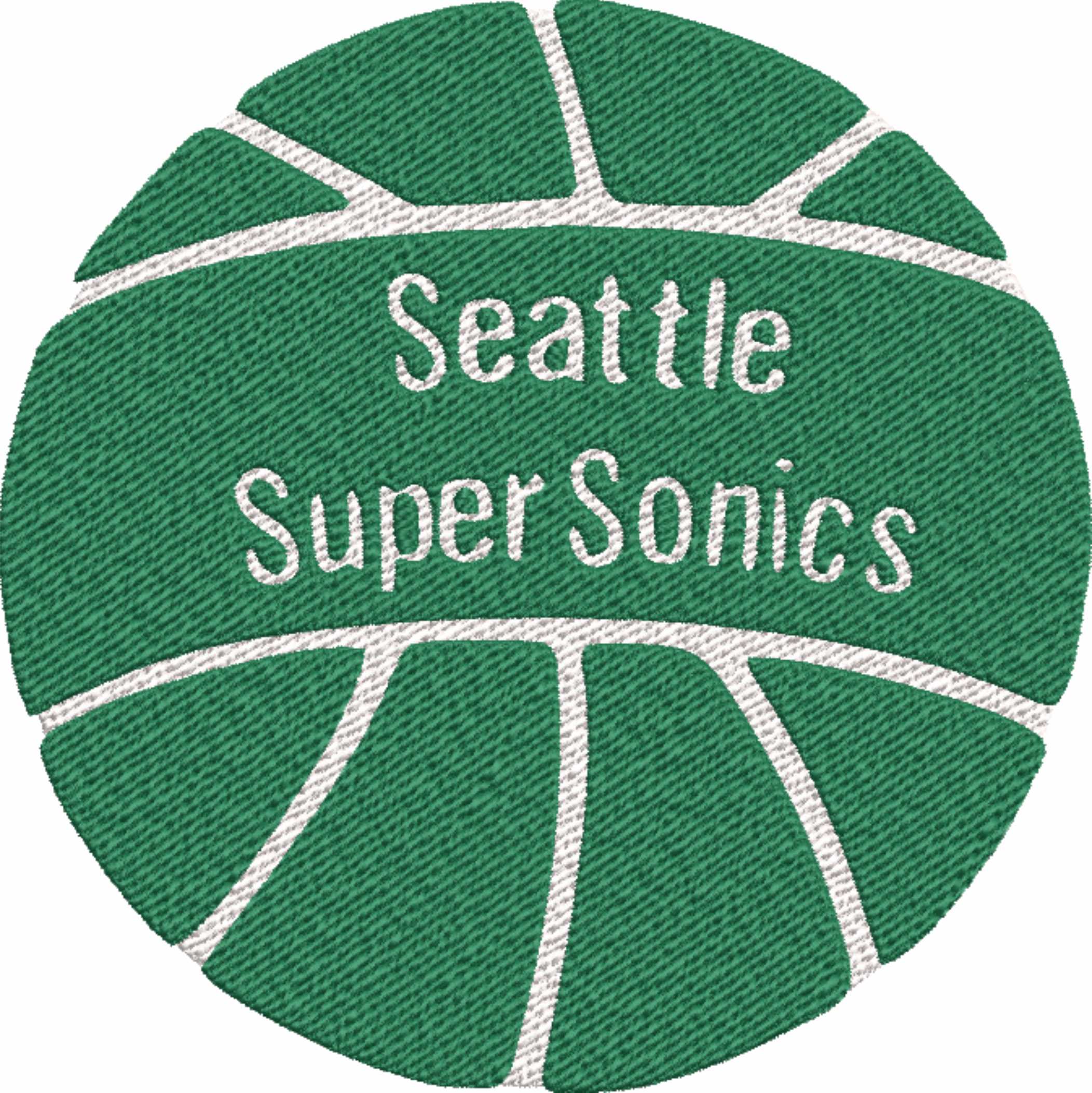 Oklahoma City Thunder 1970 NBA Logo  embroidery design -Paycom Center Arena- embroidery  machine pattern embroidery file - instant download — view 2