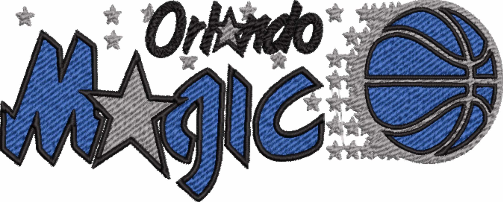 Orlando Magic 1989 NBA Logo  embroidery design -Kia Center Arena- embroidery  machine pattern embroidery file - instant download — view 2