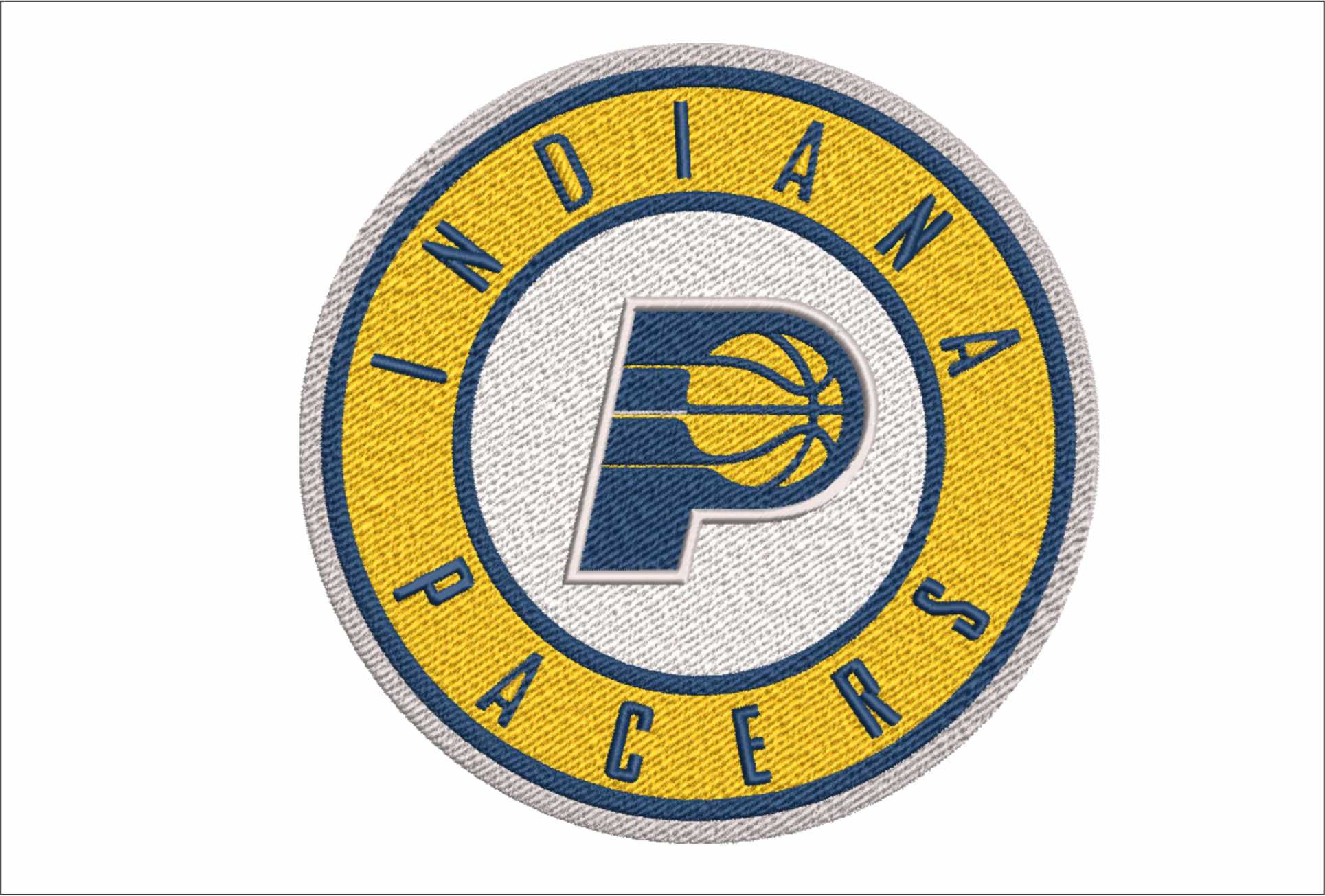 Indiana Pacers NBA Logo  embroidery design -Gainbridge Fieldhouse  Arena- embroidery  machine pattern embroidery file - instant download
