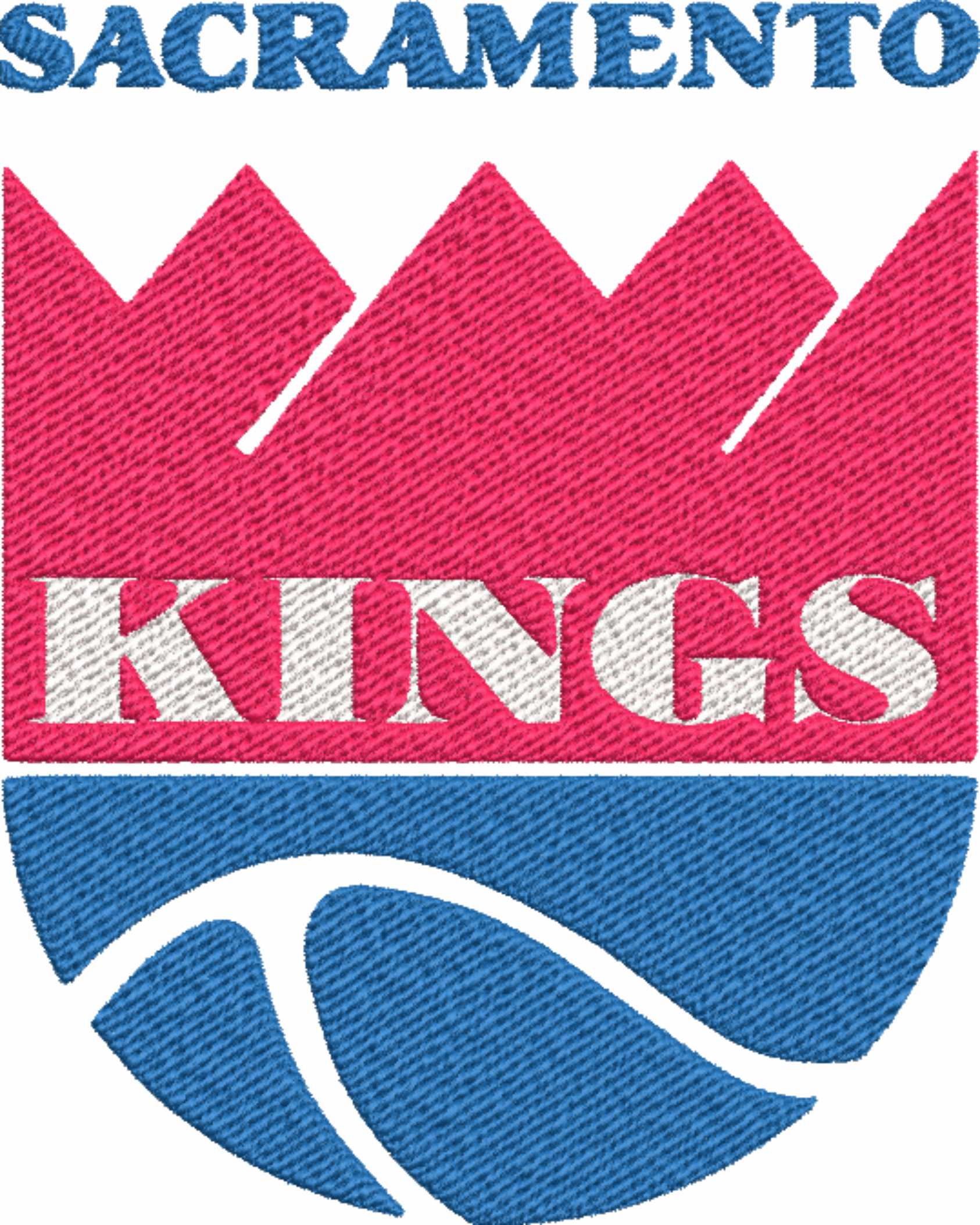 Sacramento Kings 1986 NBA Logo  embroidery design -Golden 1 Center Arena- embroidery  machine pattern embroidery file - instant download — view 2