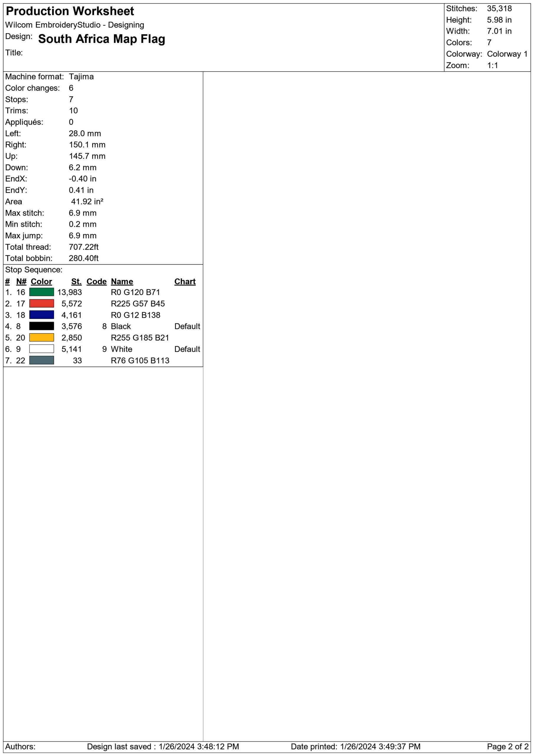 South African Flag in countries outline, National Map Flag, Mineral Wealth, red, white, blue, gold, green, black, machine pattern embroidery file - instant download — view 3
