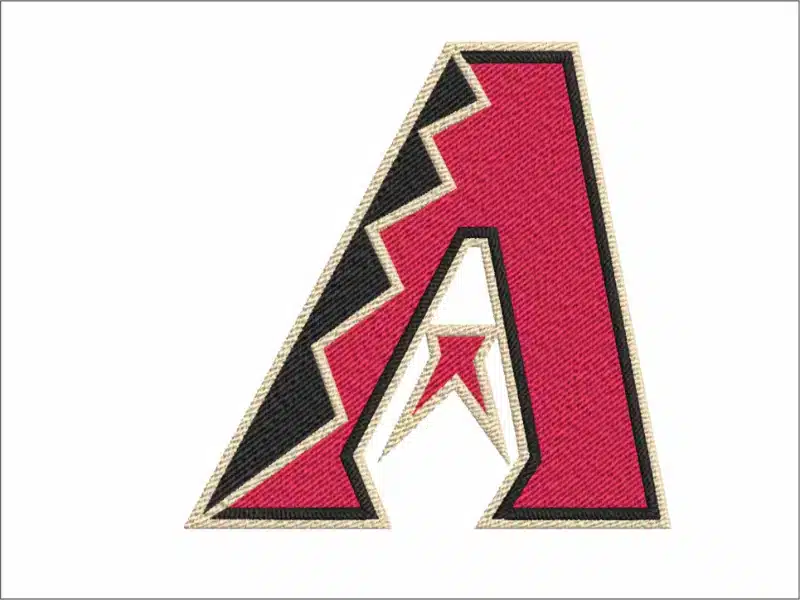 The Arizona Diamondbacks' Journey to Victory logo embroidery machine pattern embroidery file - instant download