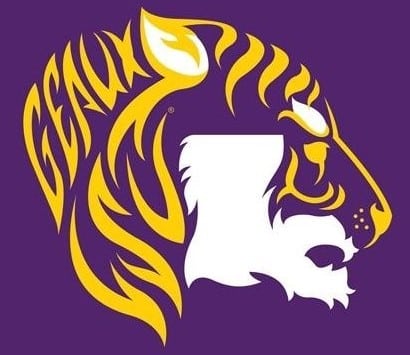 LSU Fighting Tigers Geaux embroidery design - Fighting Tigers Logo - Louisiana State University  Logo  embroidery machine  pattern embroidery file - instant download in a frame — view 4