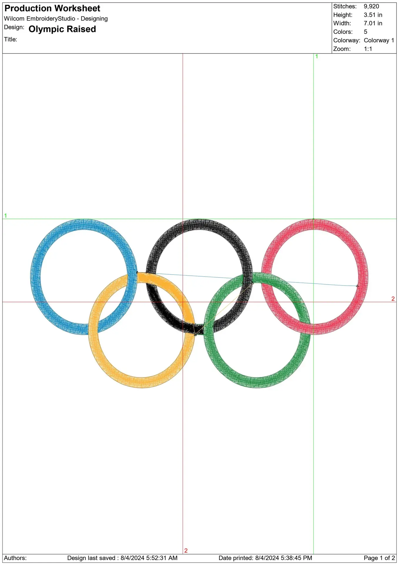 The Olympic rings since 2010 Raised embroidery design - Paris 2024 - Olympic committee  Logo  embroidery machine  pattern embroidery file - instant download in a frame — view 3