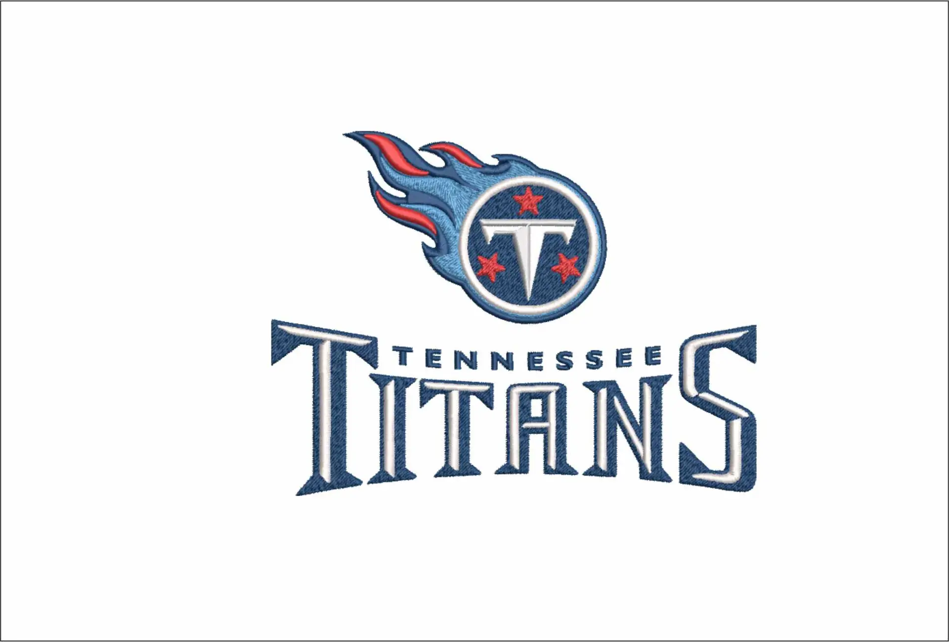 Tennessee Titans Emblem NFL embroidery design -Nissan Stadium men's football embroidery machine pattern embroidery file - instant download