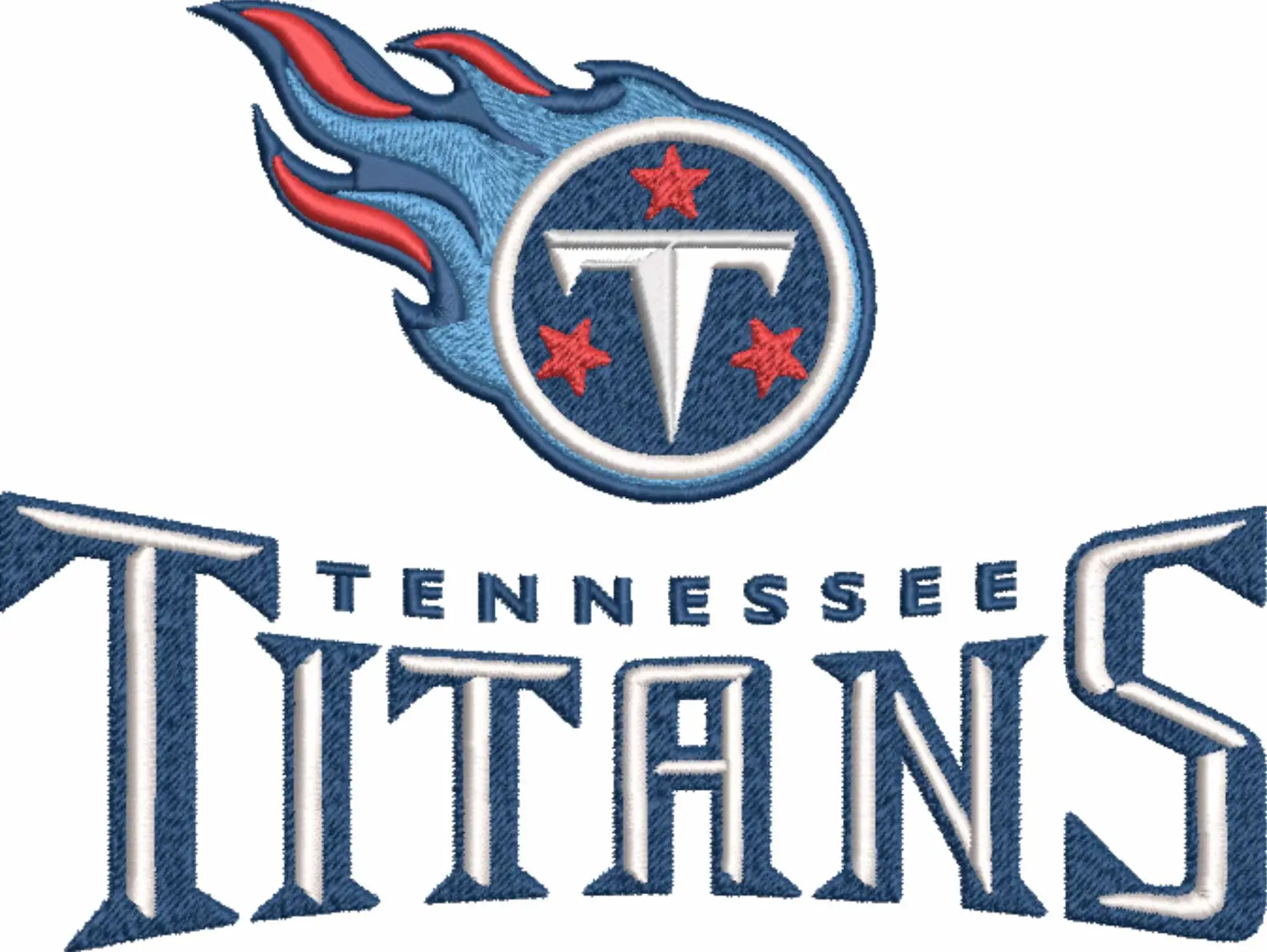 Tennessee Titans Emblem NFL embroidery design -Nissan Stadium men's football embroidery machine pattern embroidery file - instant download — view 4