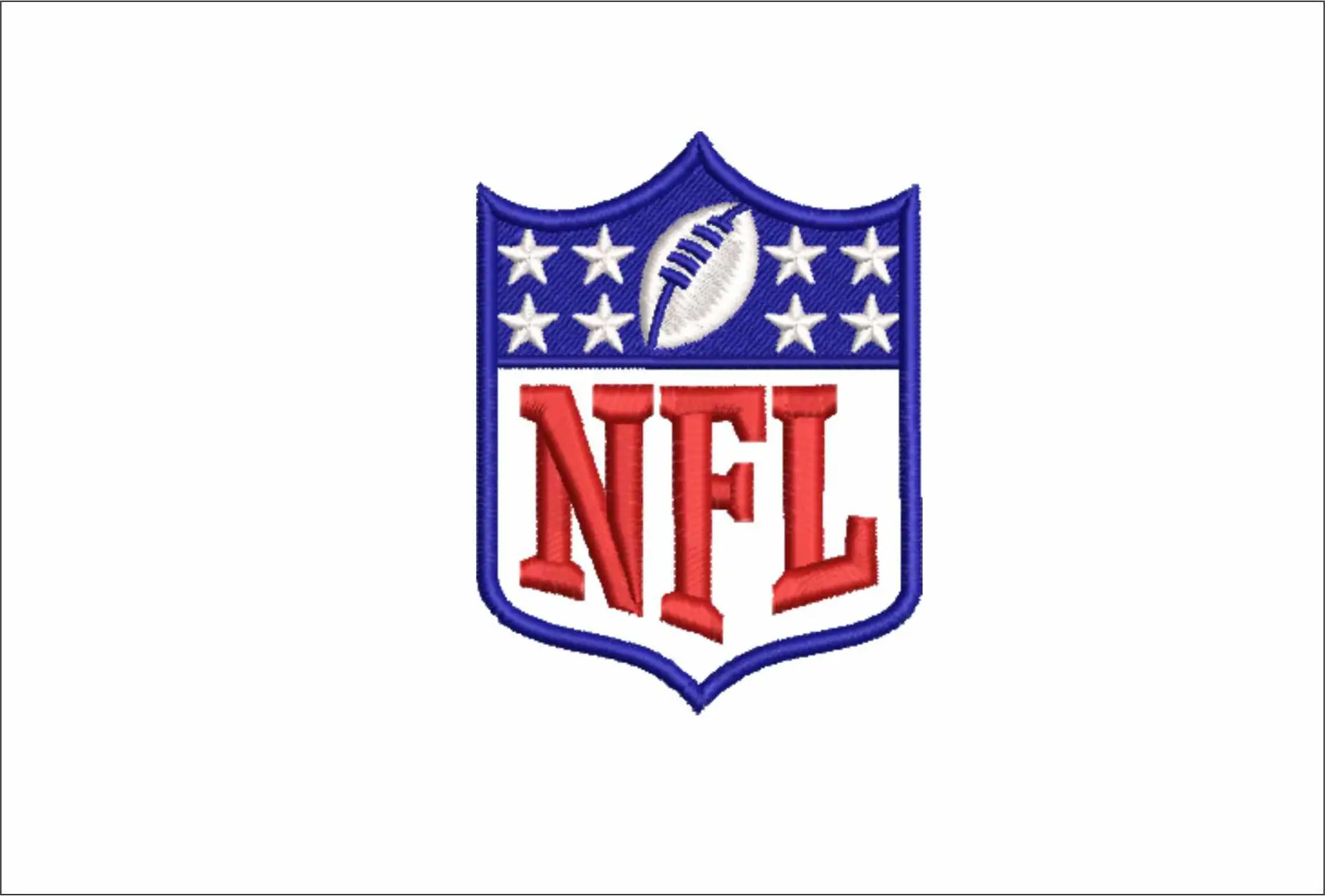 28 National Football League NFL - Logos SPECIAL PACKAGE - 28 Individual and group teams in a 2 inch embroidery design of the logos for the NFL - Unique opportunity for multiple design in one place — view 2